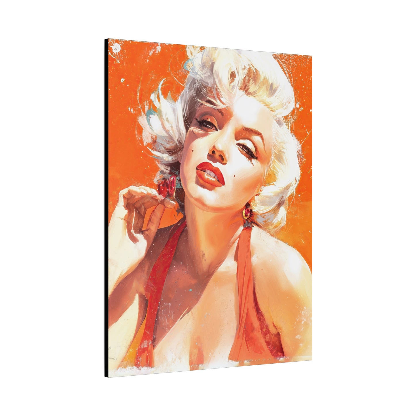 Gallery Wrapped Canvas, The Diva Project Art Canvas, Pinup Art Canvas – Marilyn Monroe - THREE