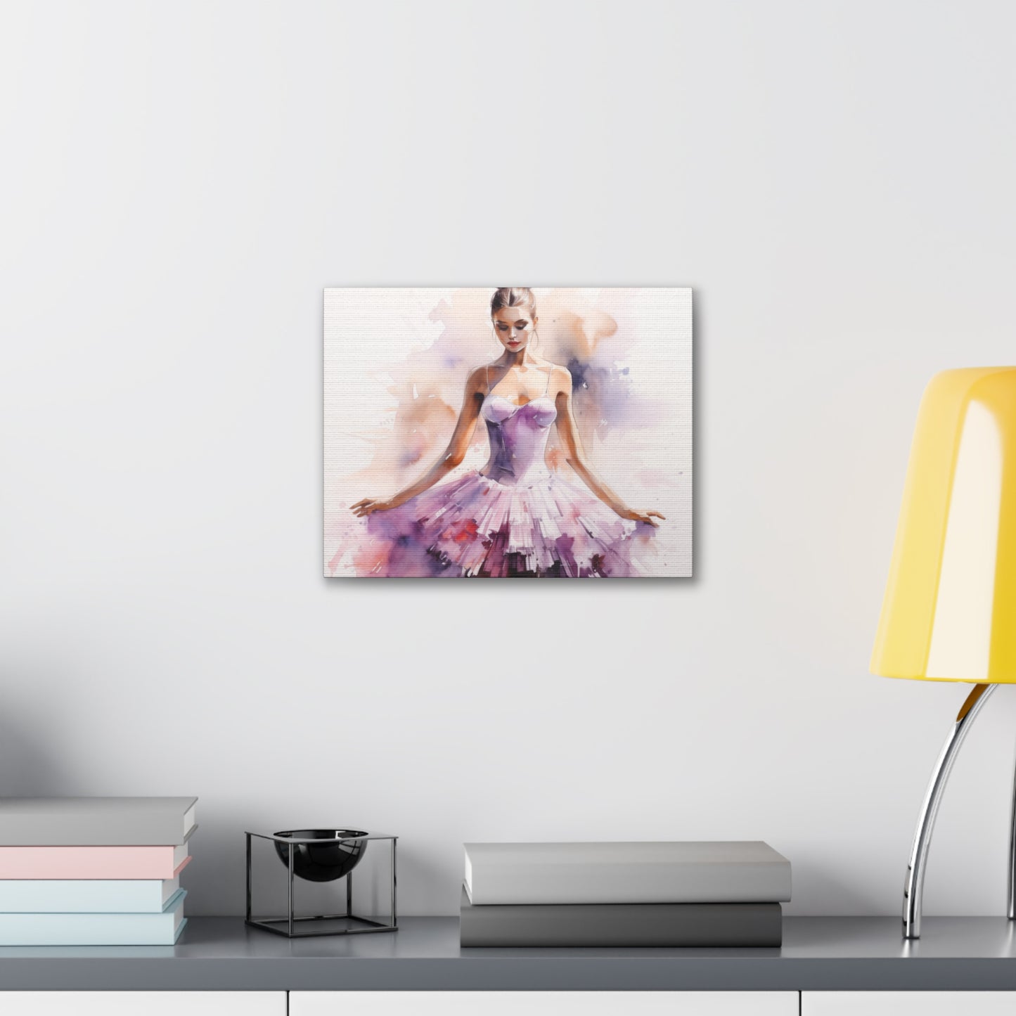 Gallery Wrapped Canvas, Ballerina Beauty, Ballet Art Canvas – Joanna