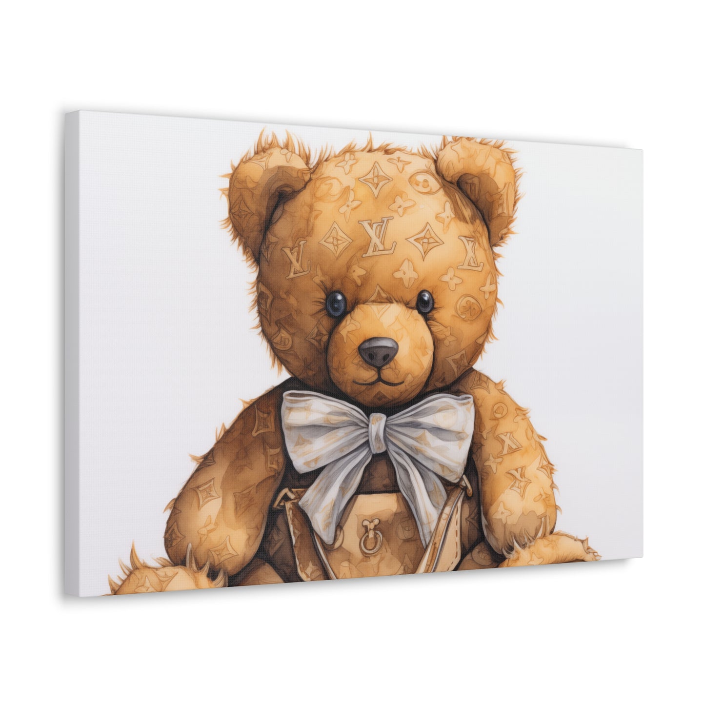 Canvas Gallery Wrap - LV Bear Wall Art - Ring