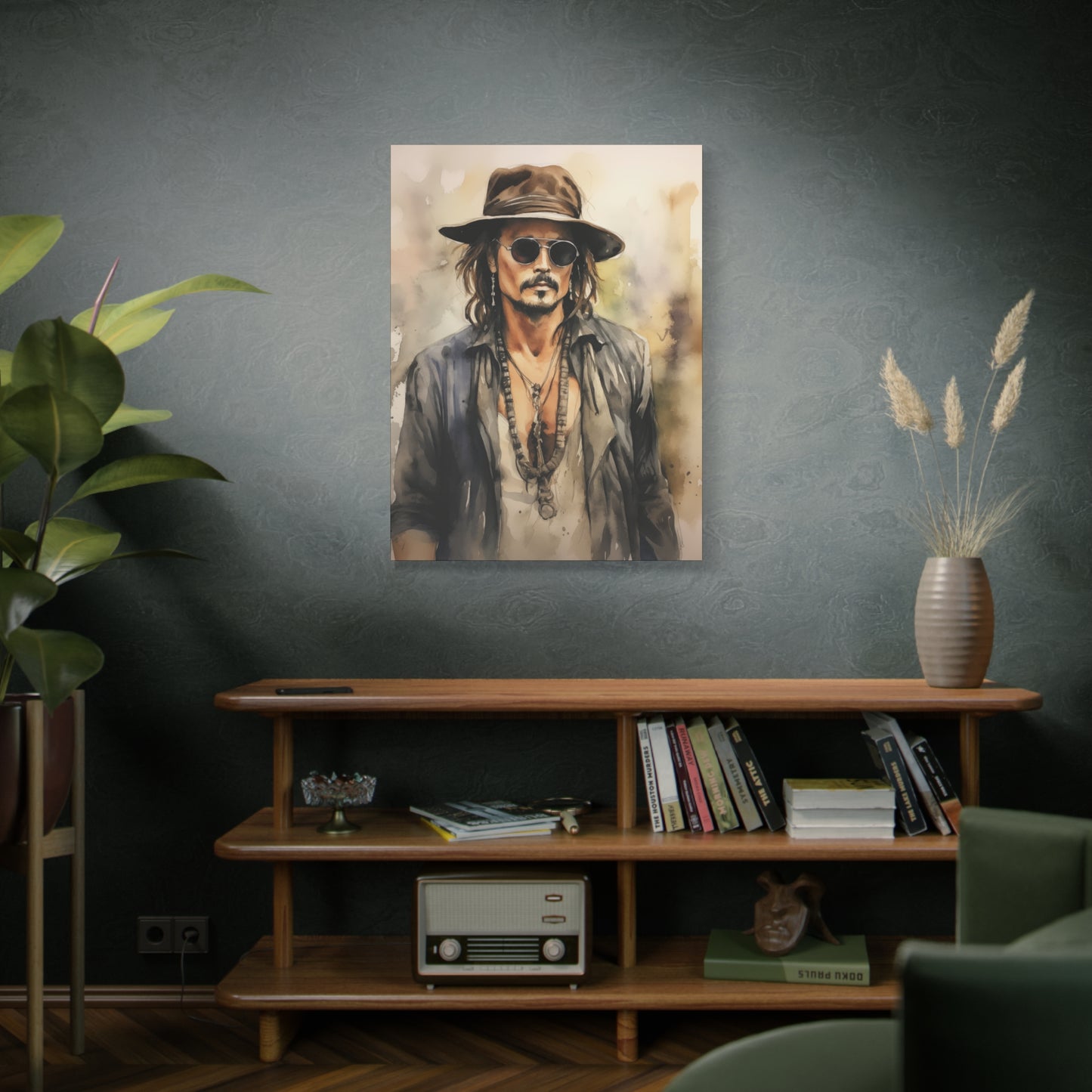 Gallery Wrapped Canvas, Celebrity Inspired, Pop Art Canvas – Depp