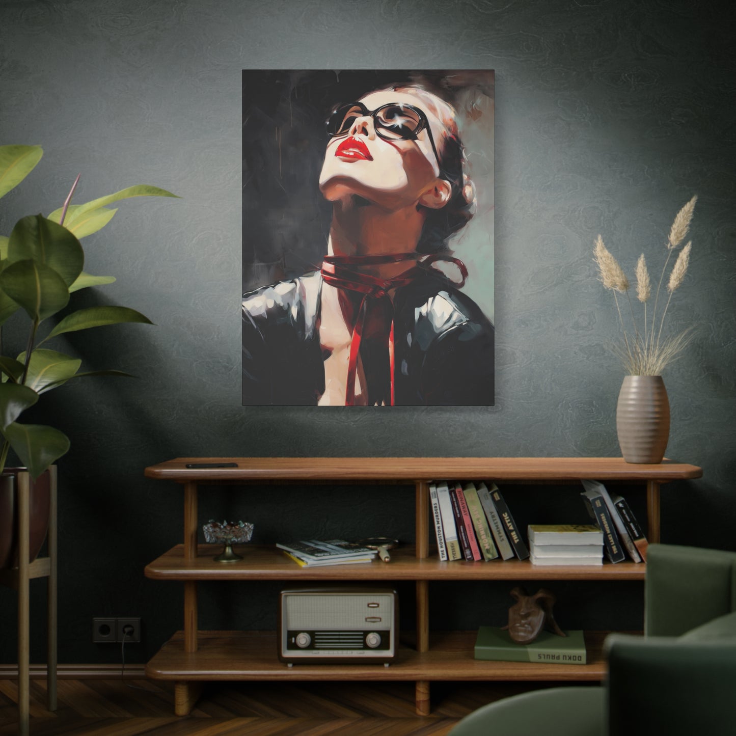 Gallery Wrapped Canvas, Ropes and Reverence Art Canvas, Erotic Shibari Art Canvas – Scarlett