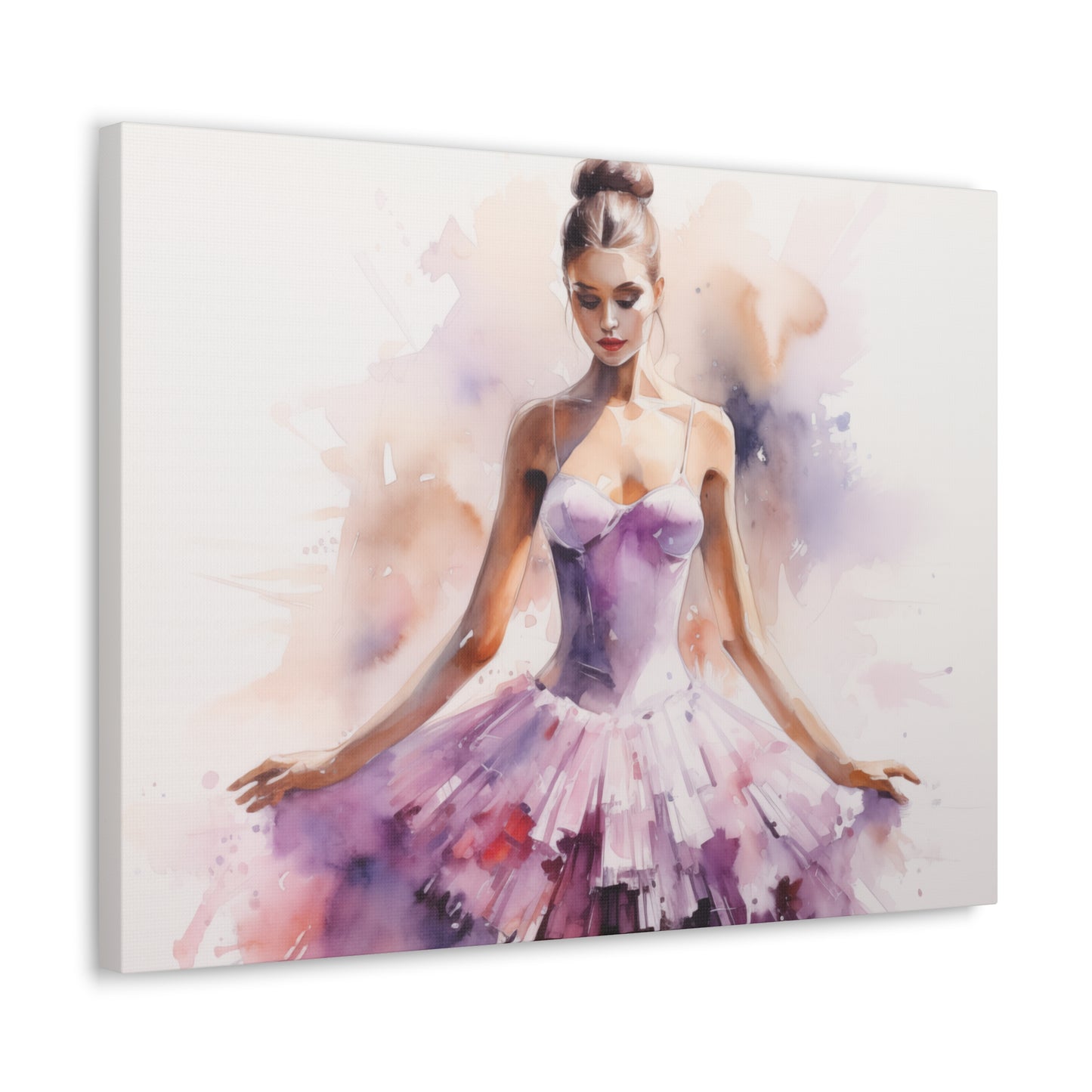 Gallery Wrapped Canvas, Ballerina Beauty, Ballet Art Canvas – Joanna
