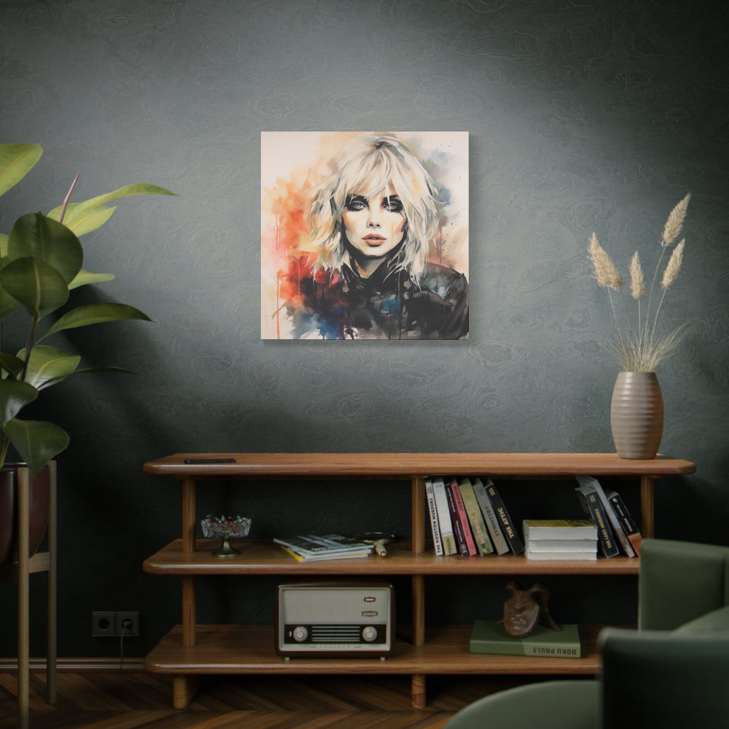 Gallery Wrapped Canvas, Celebrity Inspired, Pop Art Canvas – Debbie