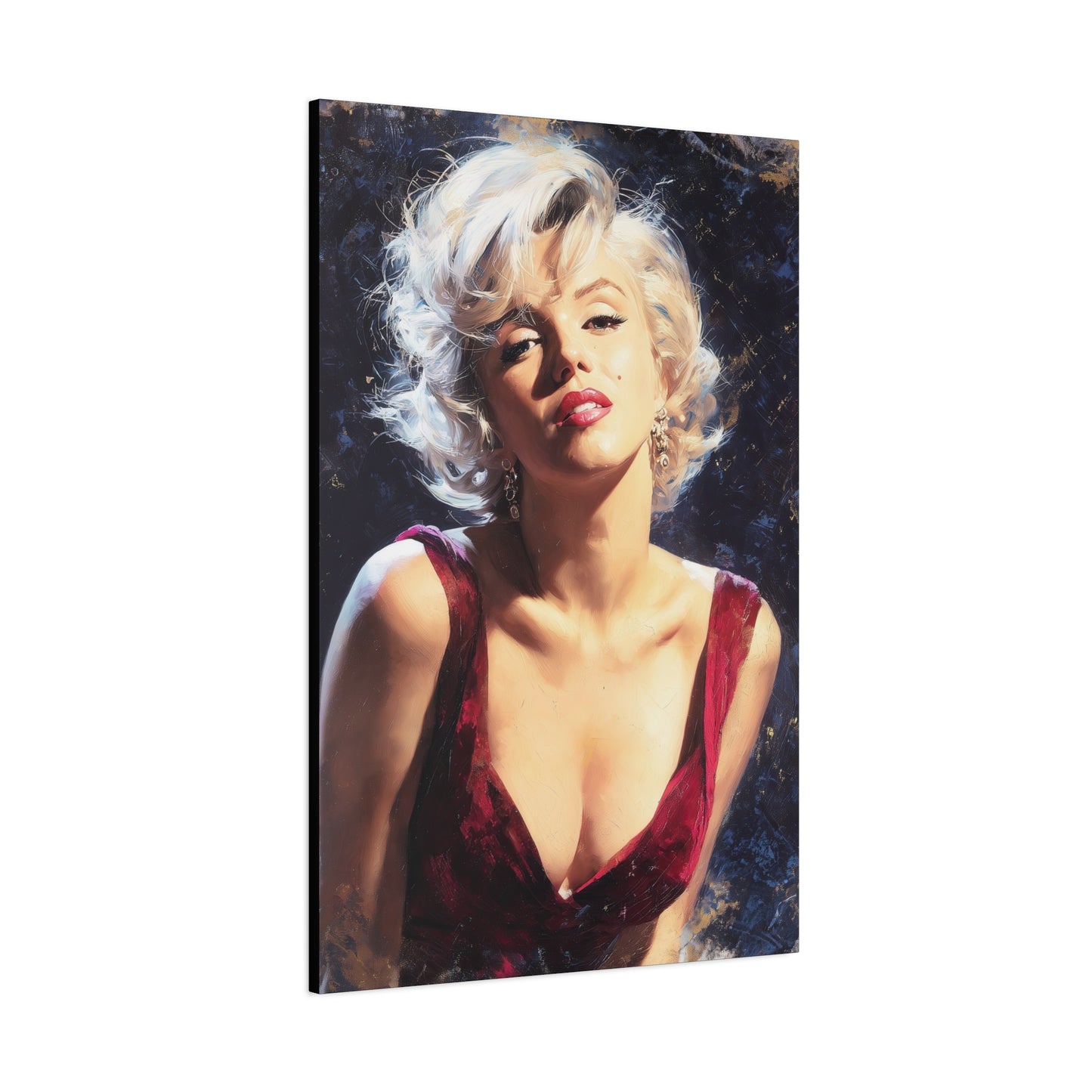Gallery Wrapped Canvas, The Diva Project Art Canvas, Pinup Art Canvas – Marilyn Monroe - SEVEN