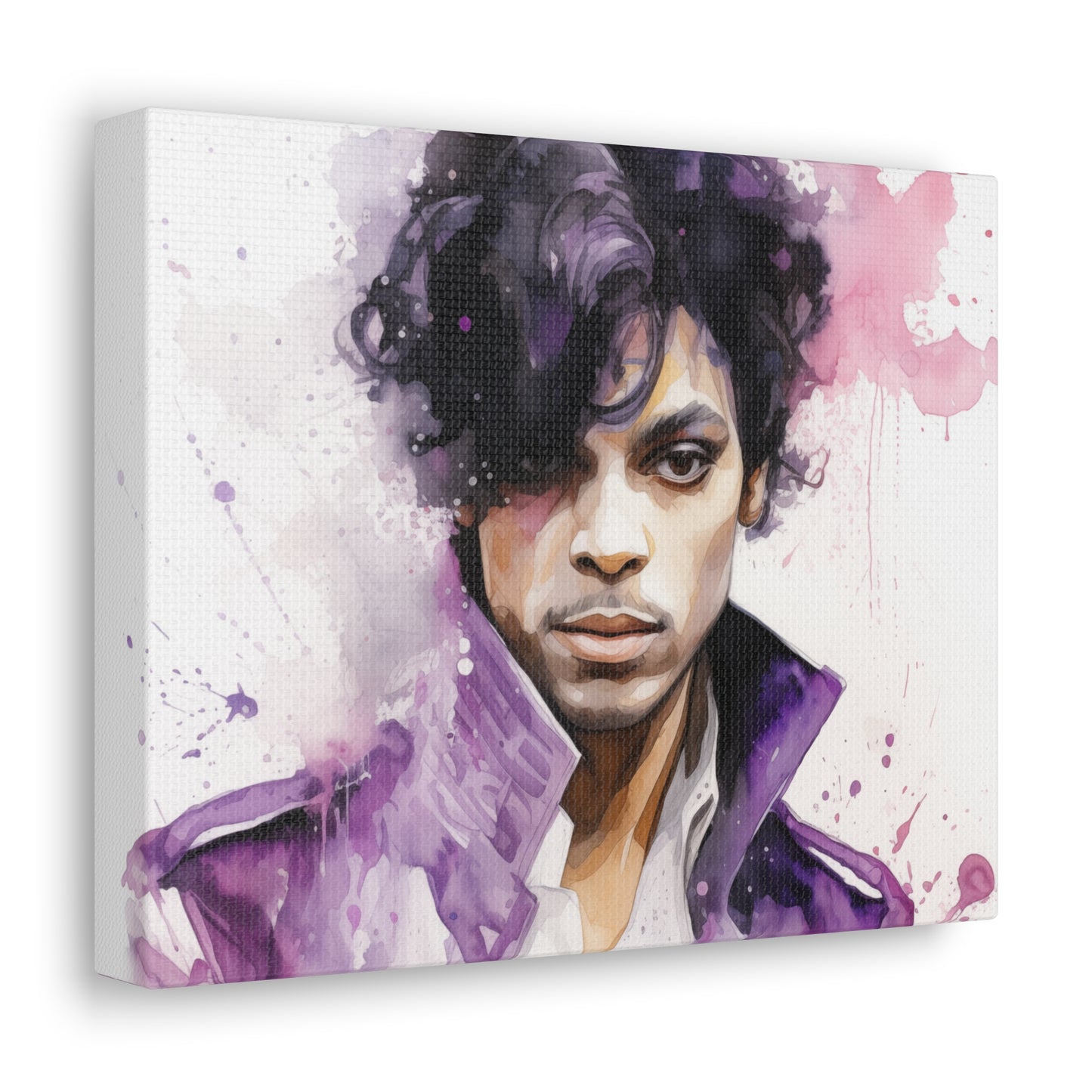 Gallery Wrapped Canvas, Celebrity Inspired, Pop Art Canvas – Prince Rogers