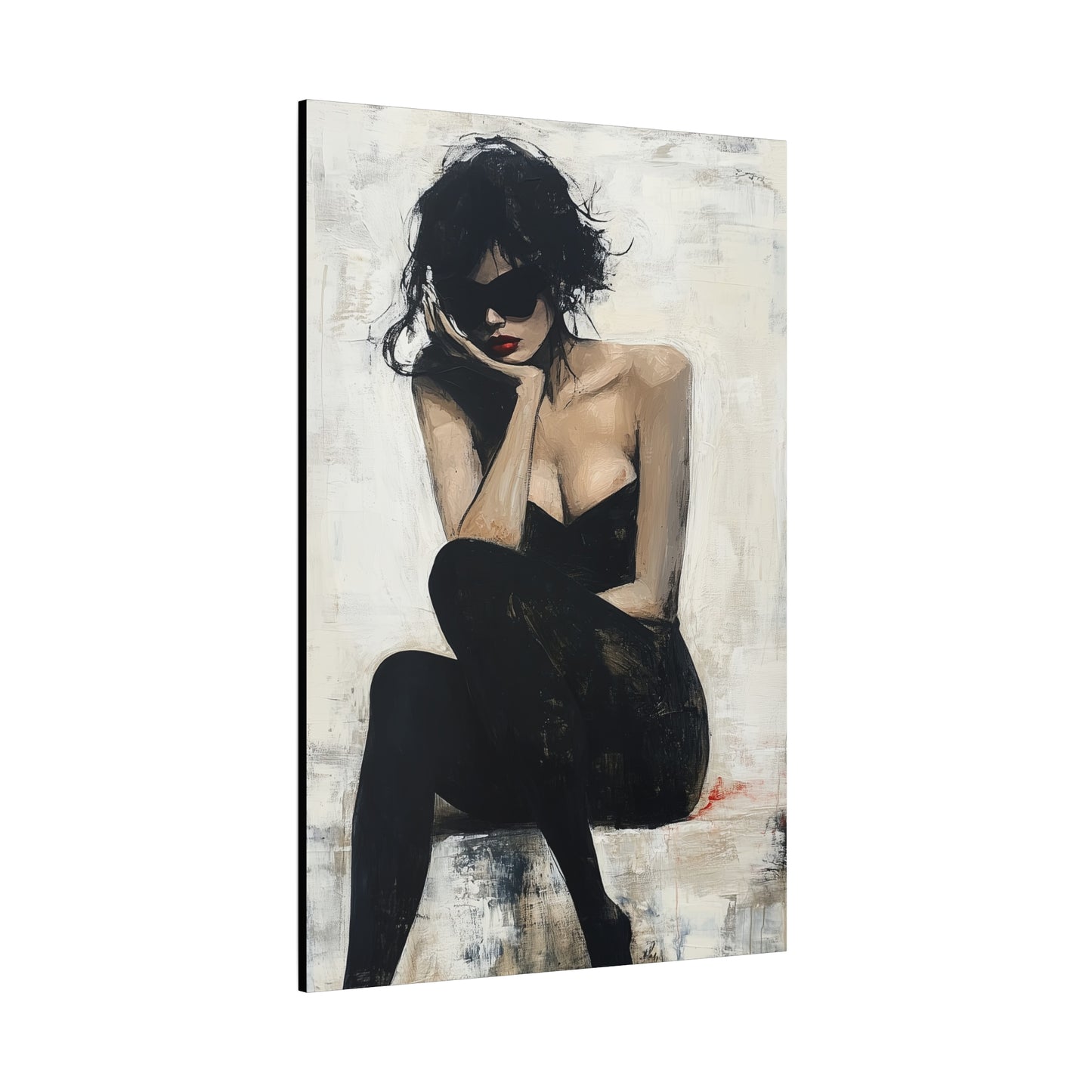 Gallery Wrapped Canvas, Sinners and Saints Art Canvas, Erotic Pinup Art Canvas – Fairuza