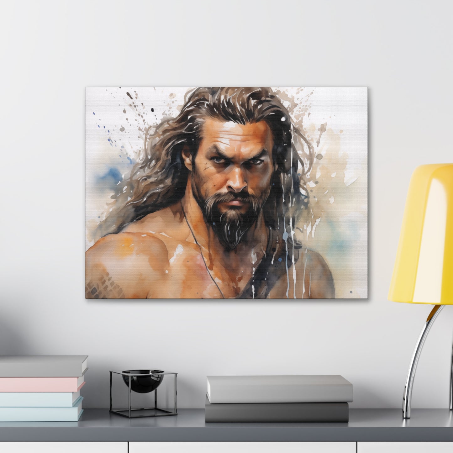 Gallery Wrapped Canvas, Celebrity Inspired, Pop Art Canvas – Jason