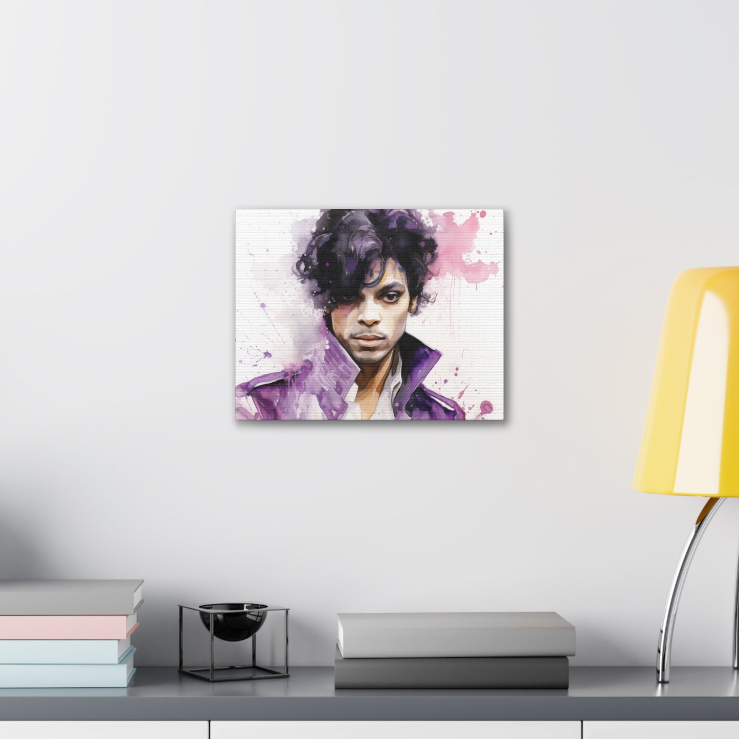 Gallery Wrapped Canvas, Celebrity Inspired, Pop Art Canvas – Prince Rogers