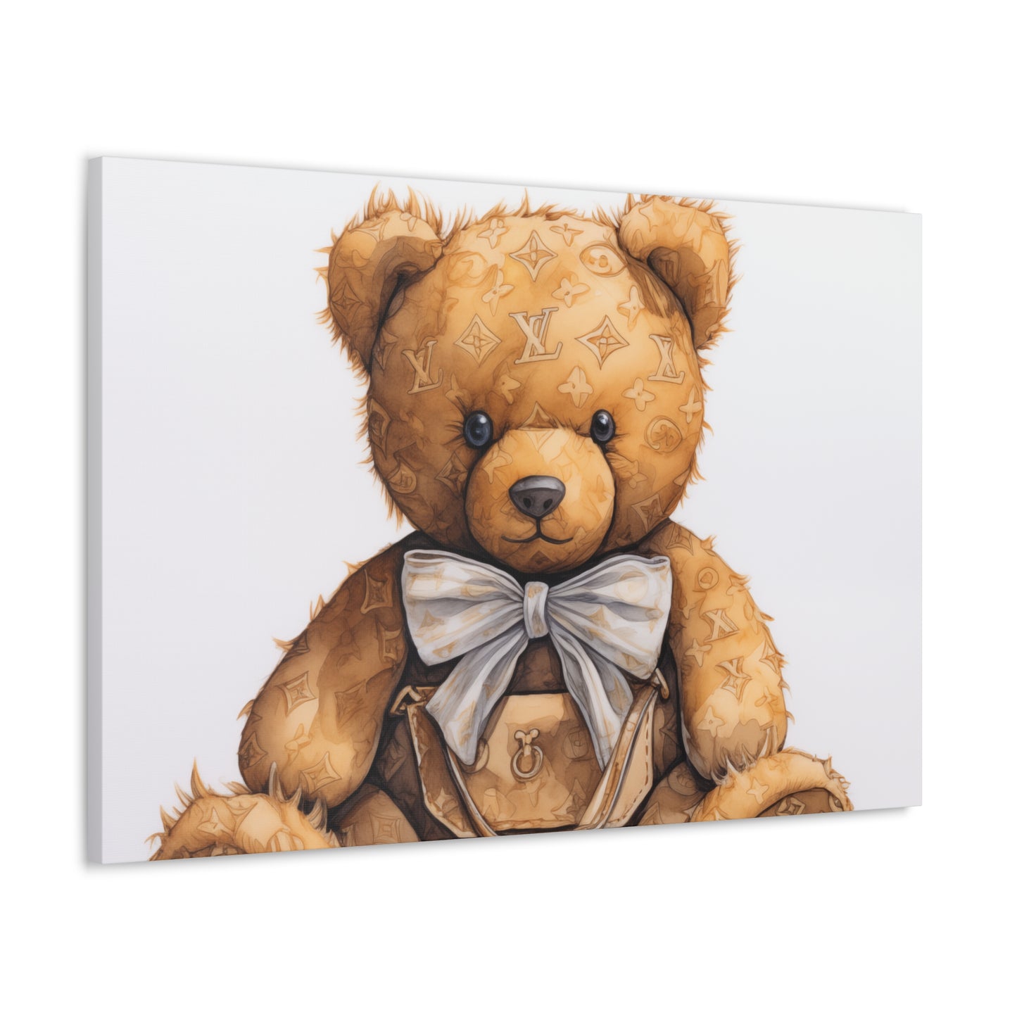 Canvas Gallery Wrap - LV Bear Wall Art - Ring