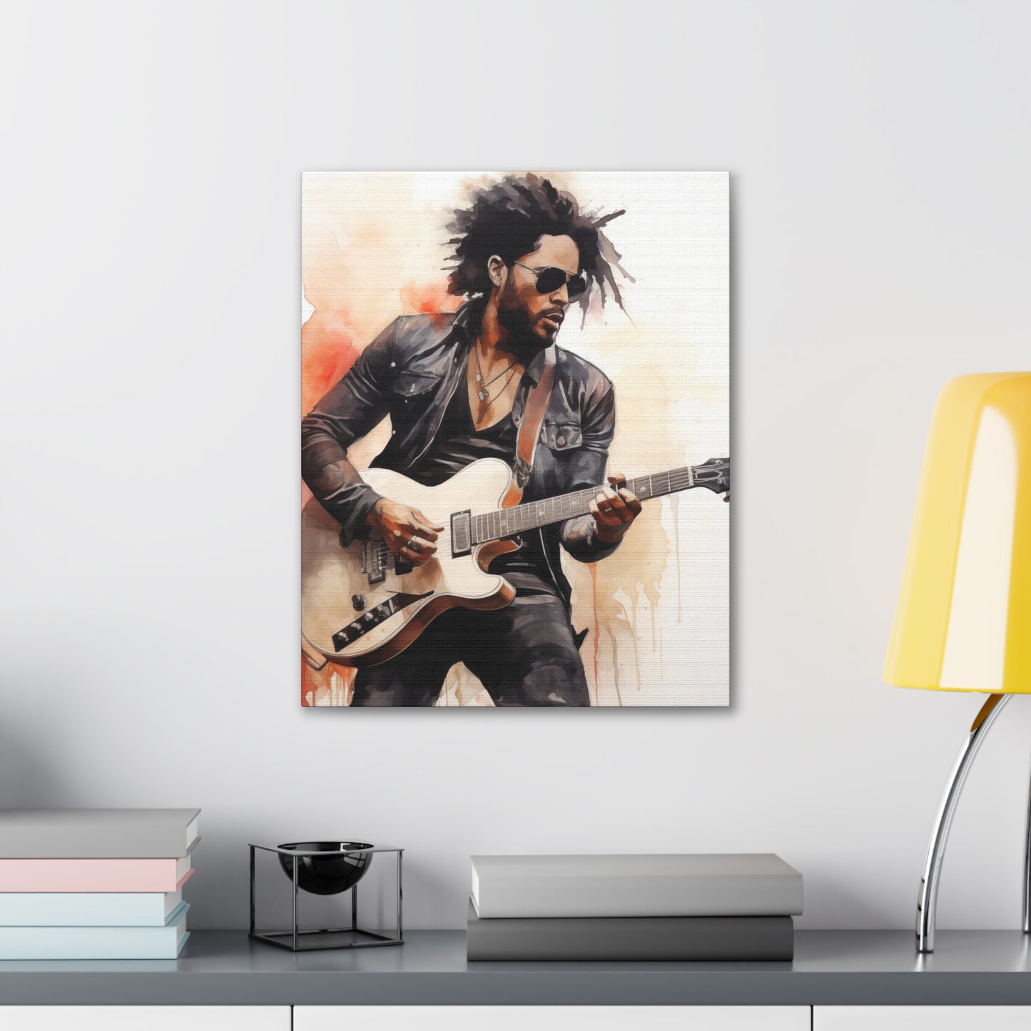 Gallery Wrapped Canvas, Celebrity Inspired, Pop Art Canvas – Lenny Also