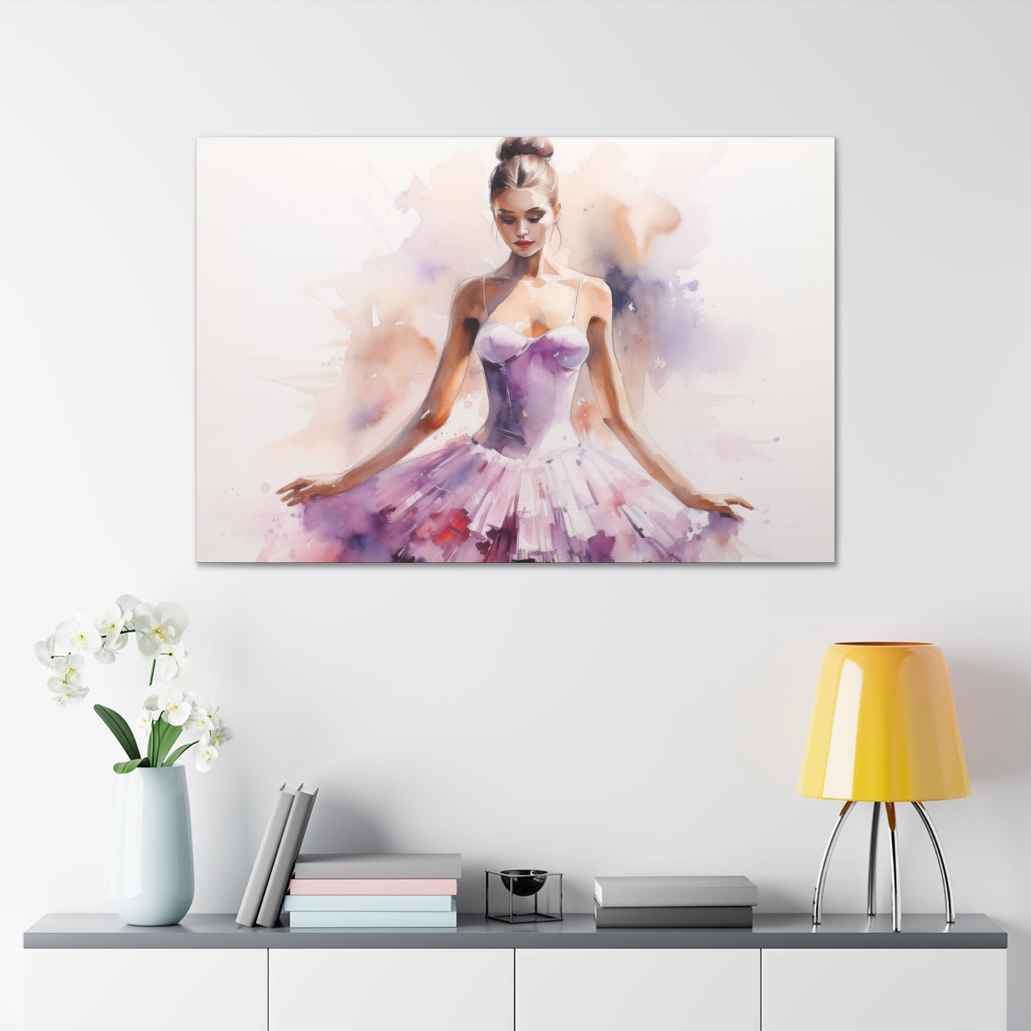 Gallery Wrapped Canvas, Ballerina Beauty, Ballet Art Canvas – Joanna
