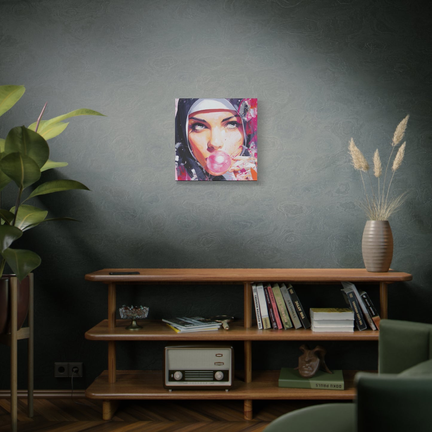 Gallery Wrapped Canvas, Habits and Heresy Art Canvas, Naughty Nuns Art Canvas – Sister Paloma