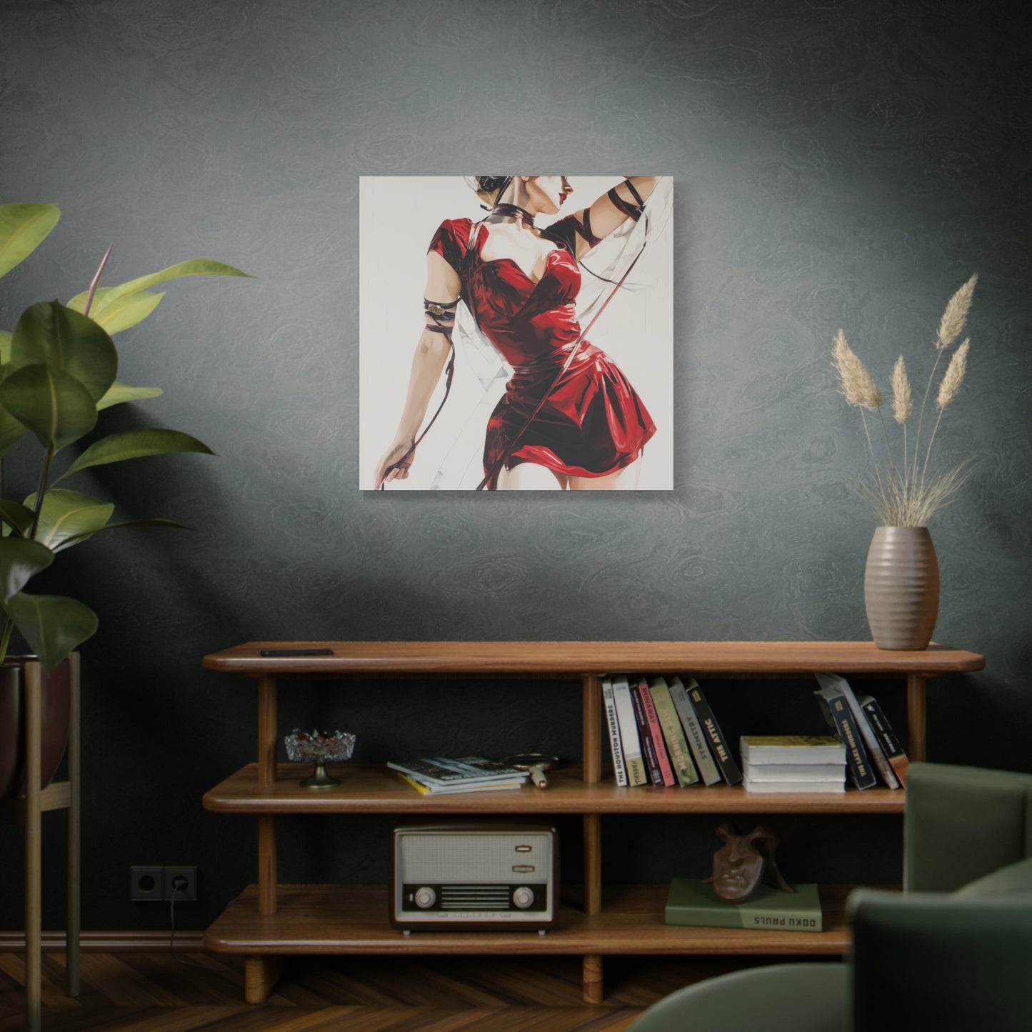 Gallery Wrapped Canvas, Ropes and Reverence Art Canvas, Erotic Shibari Art Canvas – Yumi