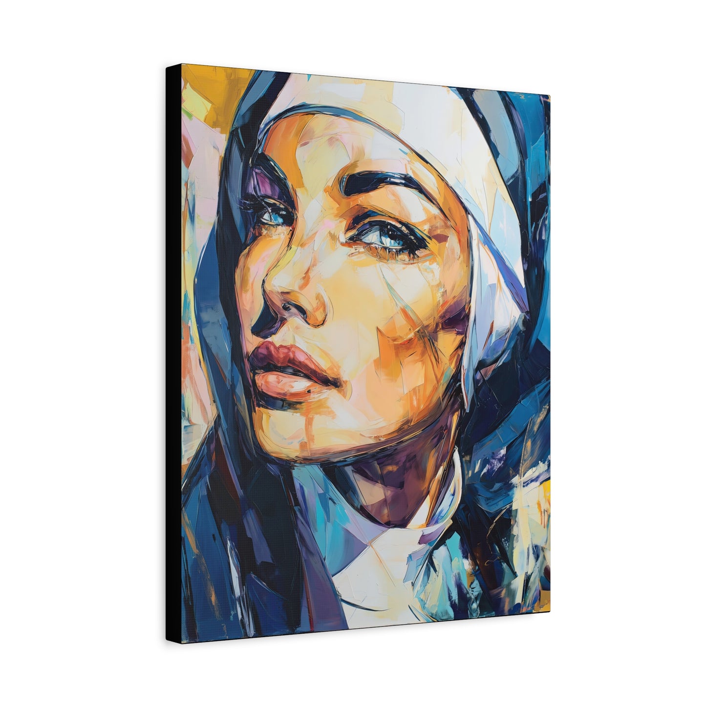 Gallery Wrapped Canvas, Habits and Heresy Art Canvas, Naughty Nuns Art Canvas – Sister Agatha