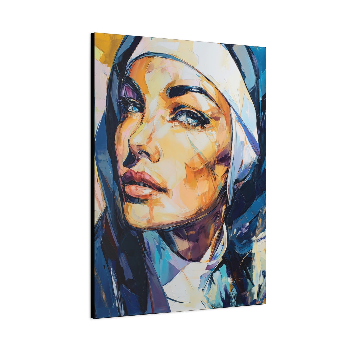 Gallery Wrapped Canvas, Habits and Heresy Art Canvas, Naughty Nuns Art Canvas – Sister Agatha