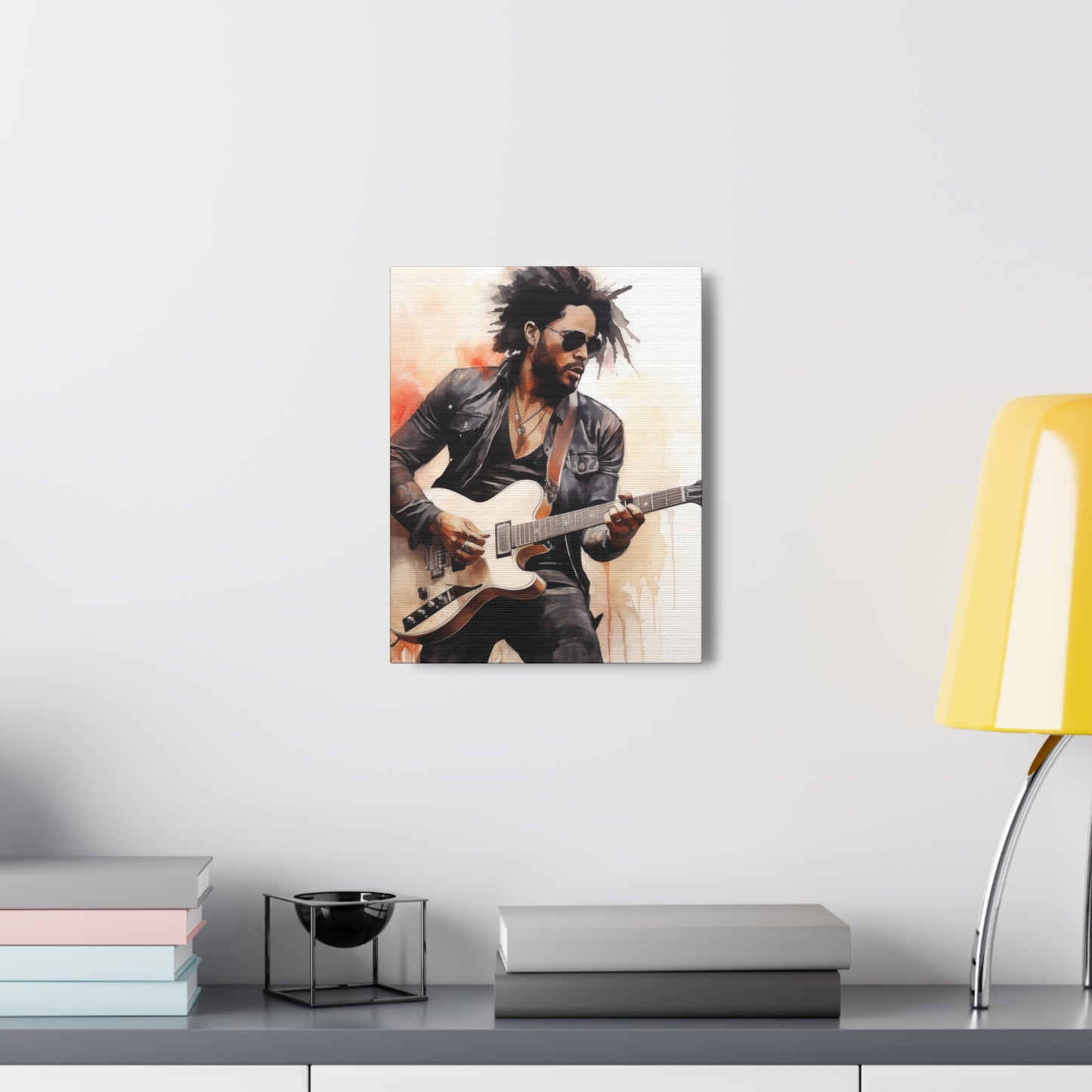 Gallery Wrapped Canvas, Celebrity Inspired, Pop Art Canvas – Lenny Also