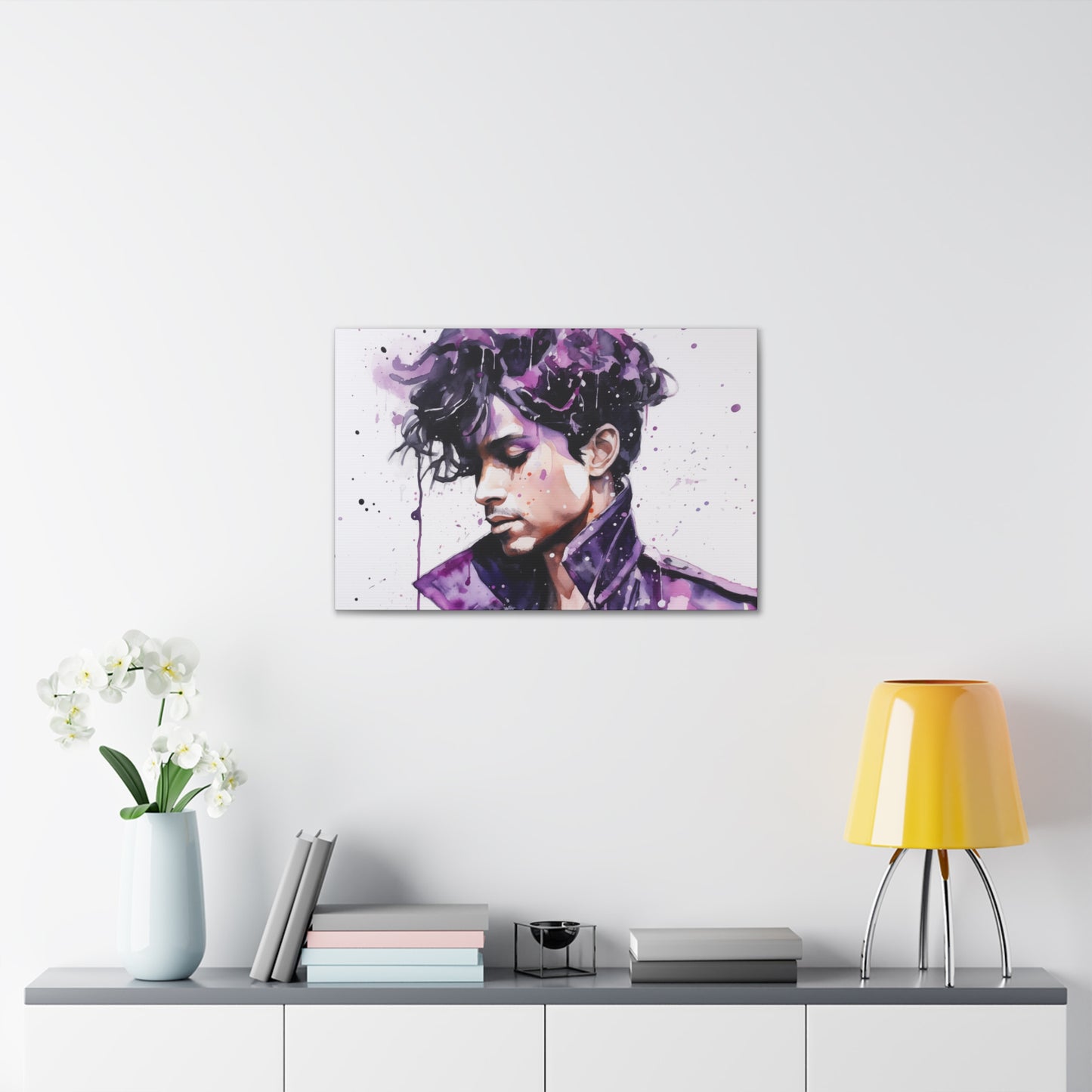 Gallery Wrapped Canvas, Celebrity Inspired, Pop Art Canvas – Prince Rogers Also