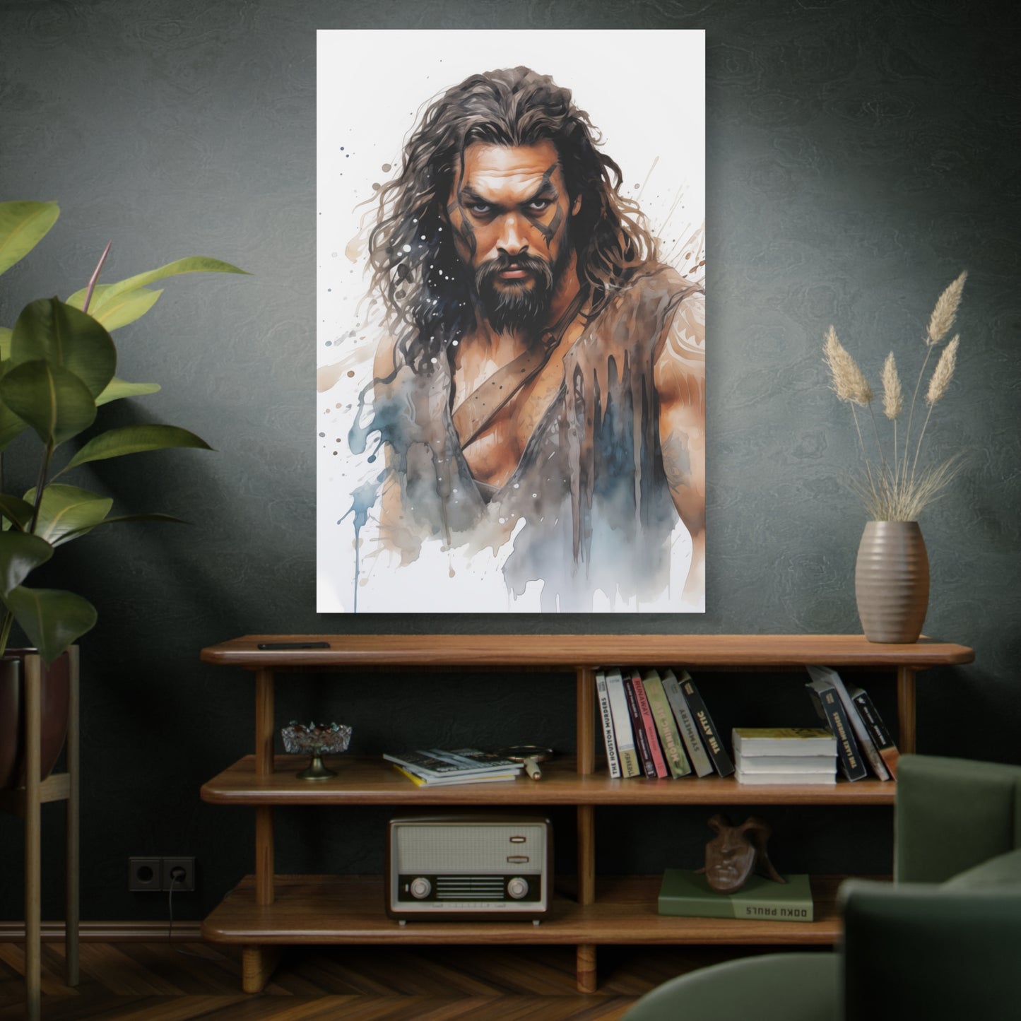 Gallery Wrapped Canvas, Celebrity Inspired, Pop Art Canvas – Jason Also