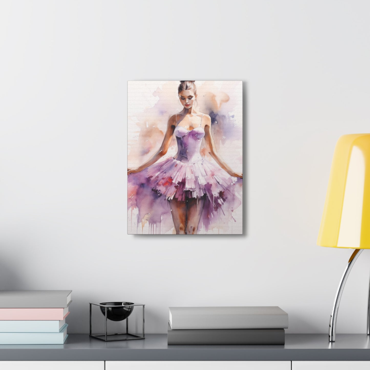 Gallery Wrapped Canvas, Ballerina Beauty, Ballet Art Canvas – Joanna