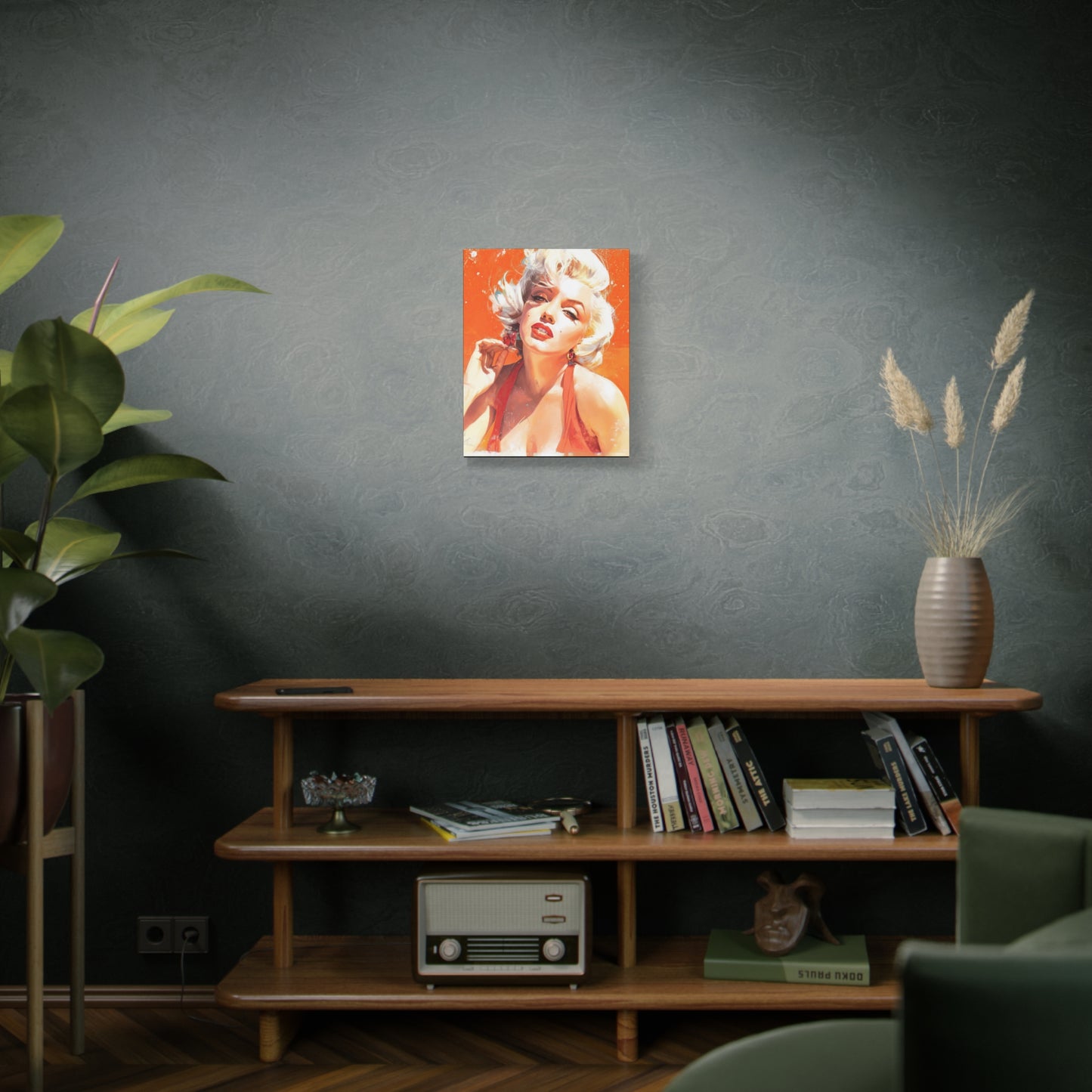 Gallery Wrapped Canvas, The Diva Project Art Canvas, Pinup Art Canvas – Marilyn Monroe - THREE