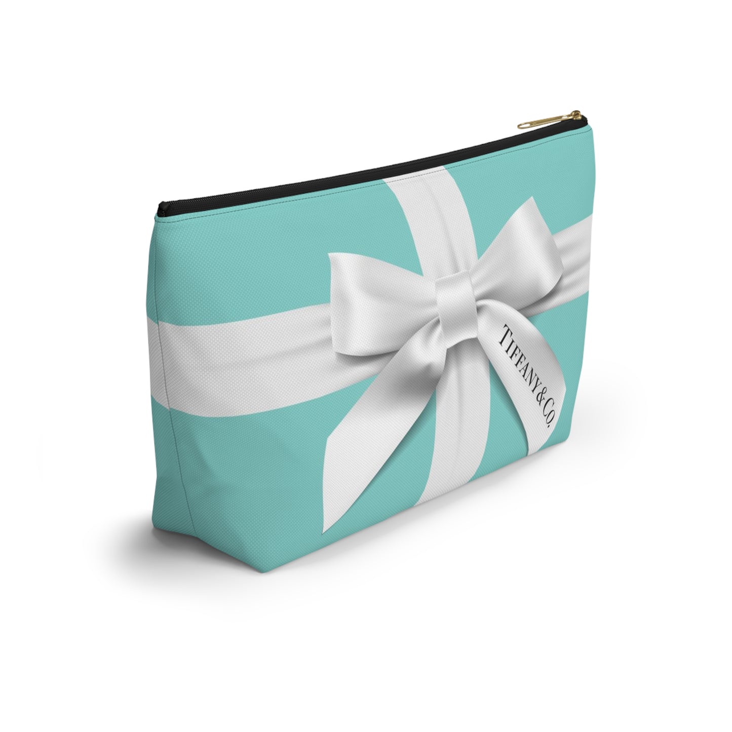 Accessory Cosmetic Travel Pouch - Robin Egg Blue, Little Blue Box, Your Name & Co.