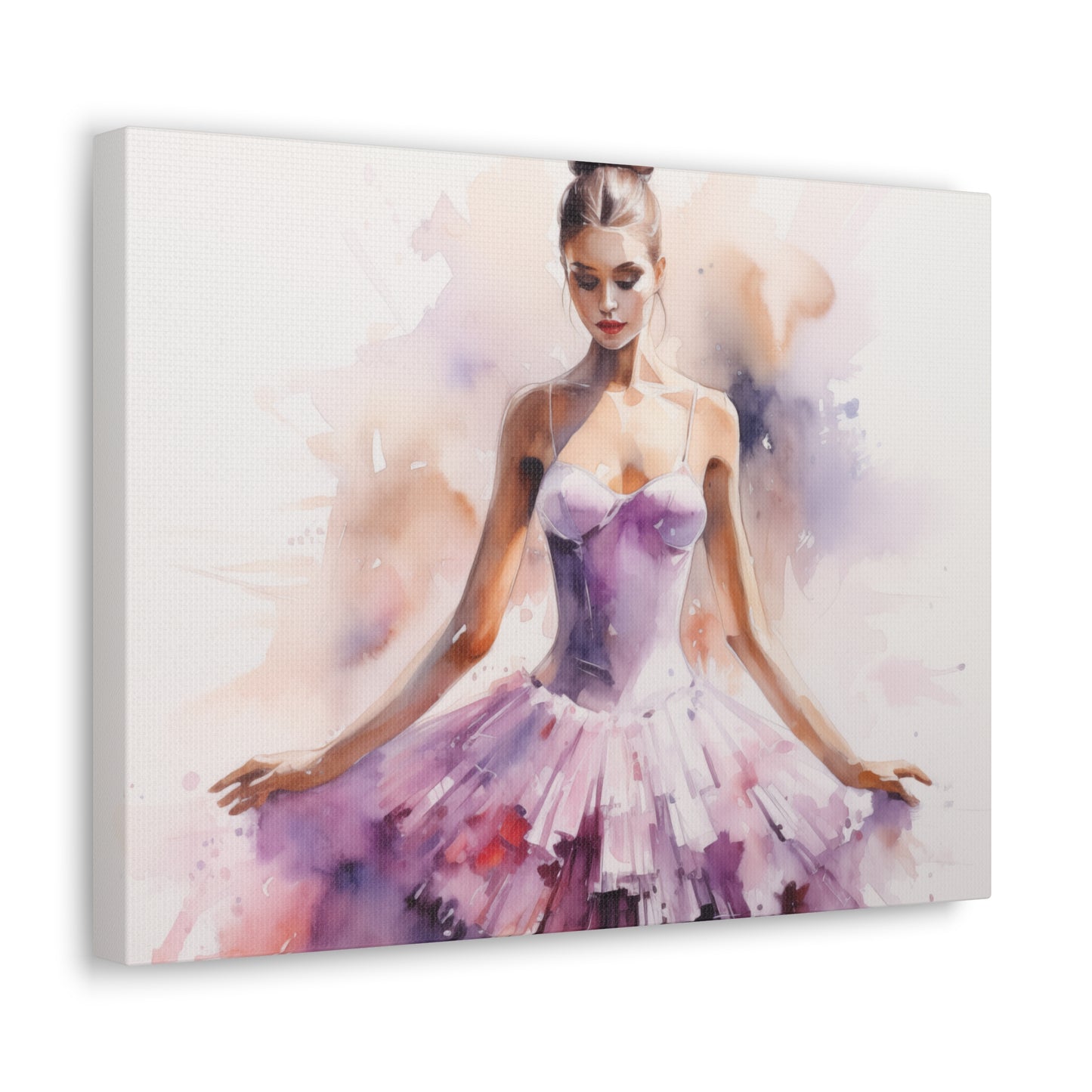 Gallery Wrapped Canvas, Ballerina Beauty, Ballet Art Canvas – Joanna