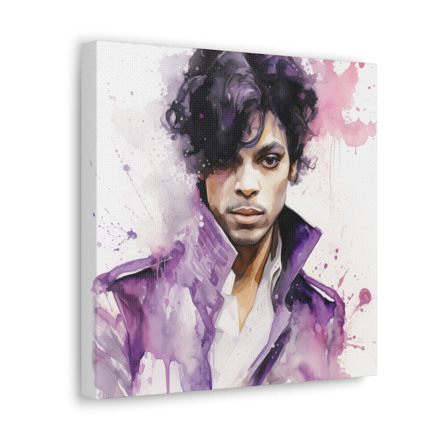 Gallery Wrapped Canvas, Celebrity Inspired, Pop Art Canvas – Prince Rogers