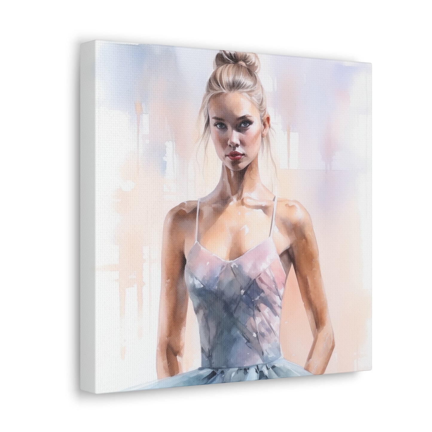 Gallery Wrapped Canvas, Ballerina Beauty, Ballet Art Canvas – Samantha
