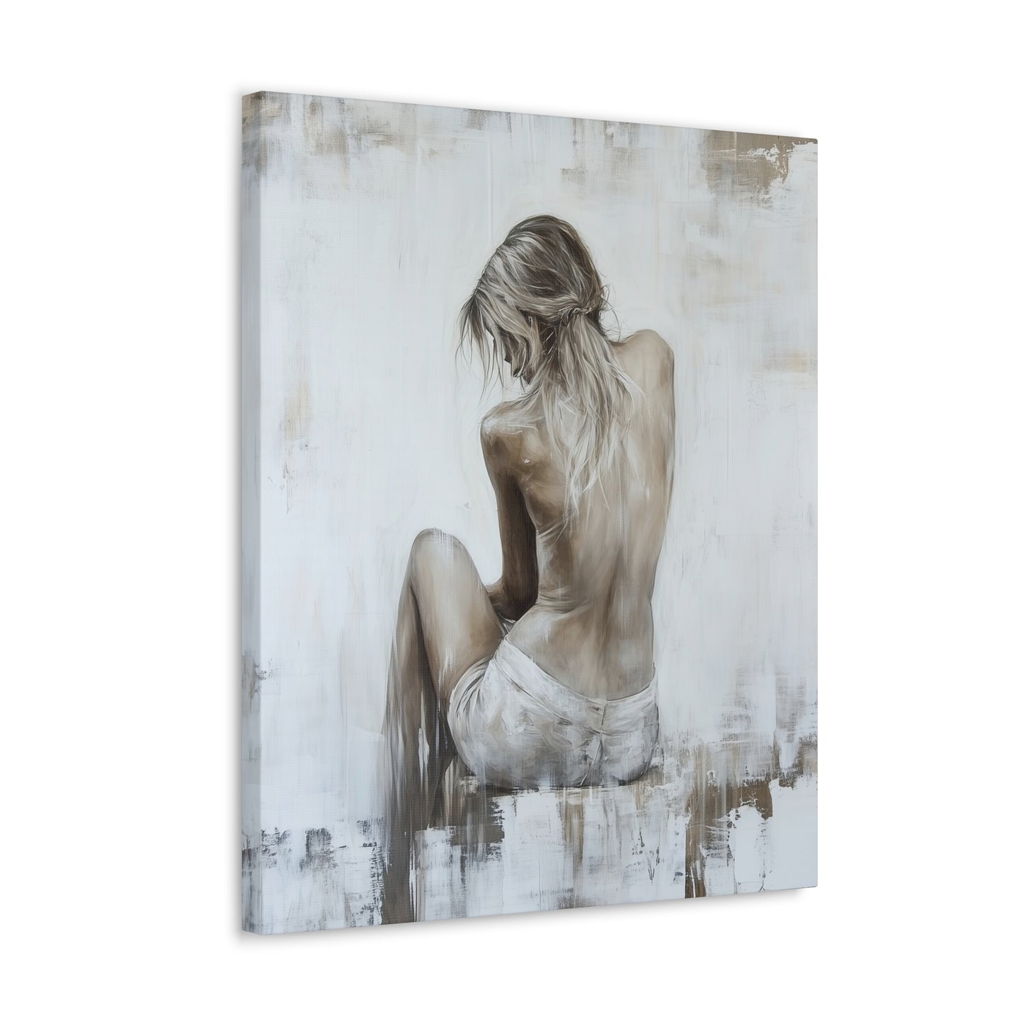 Gallery Wrapped Canvas, Sinners and Saints Art Canvas, Erotic Pinup Art Canvas – Katherine