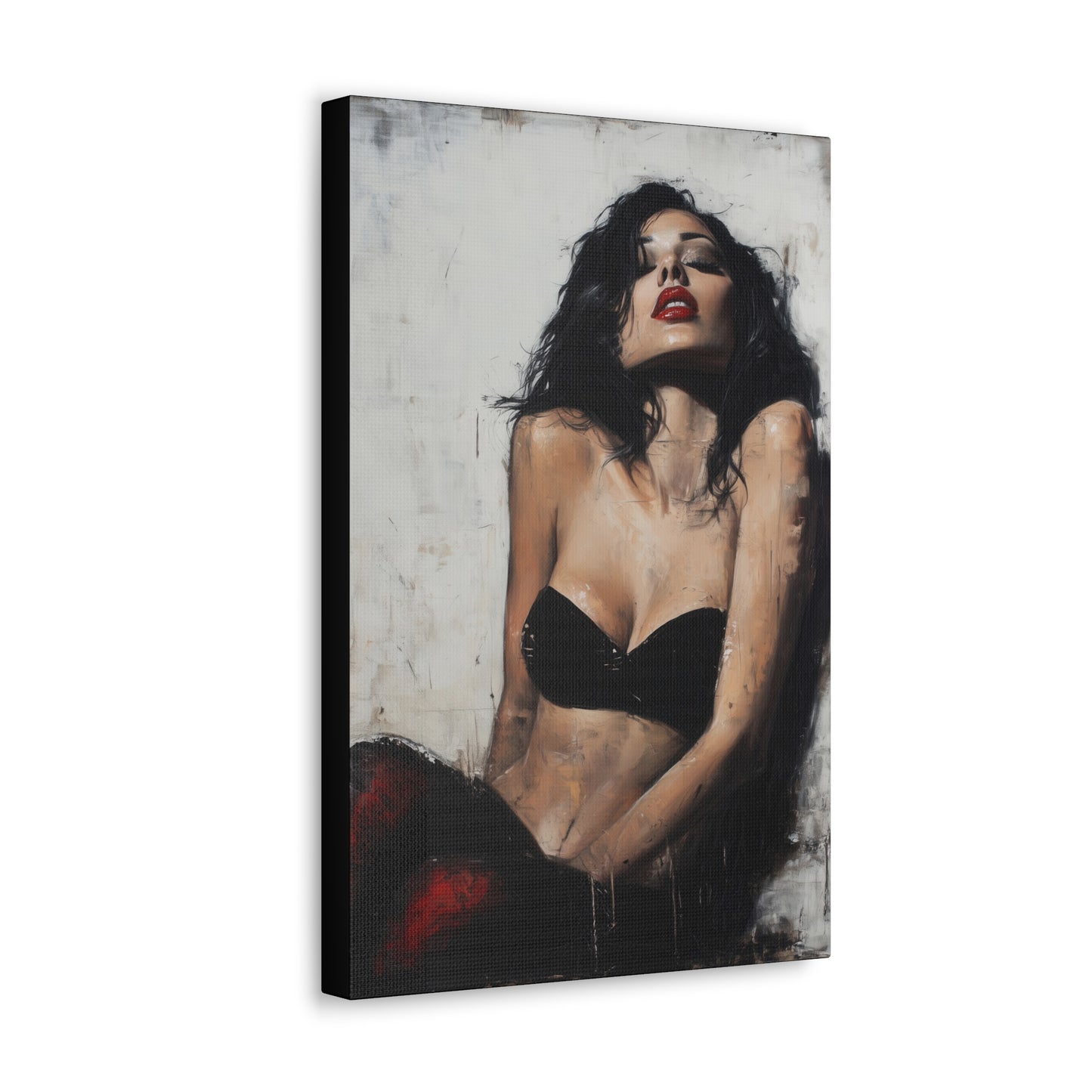 Gallery Wrapped Canvas, Sinners and Saints Art Canvas, Erotic Art Canvas – Alexa