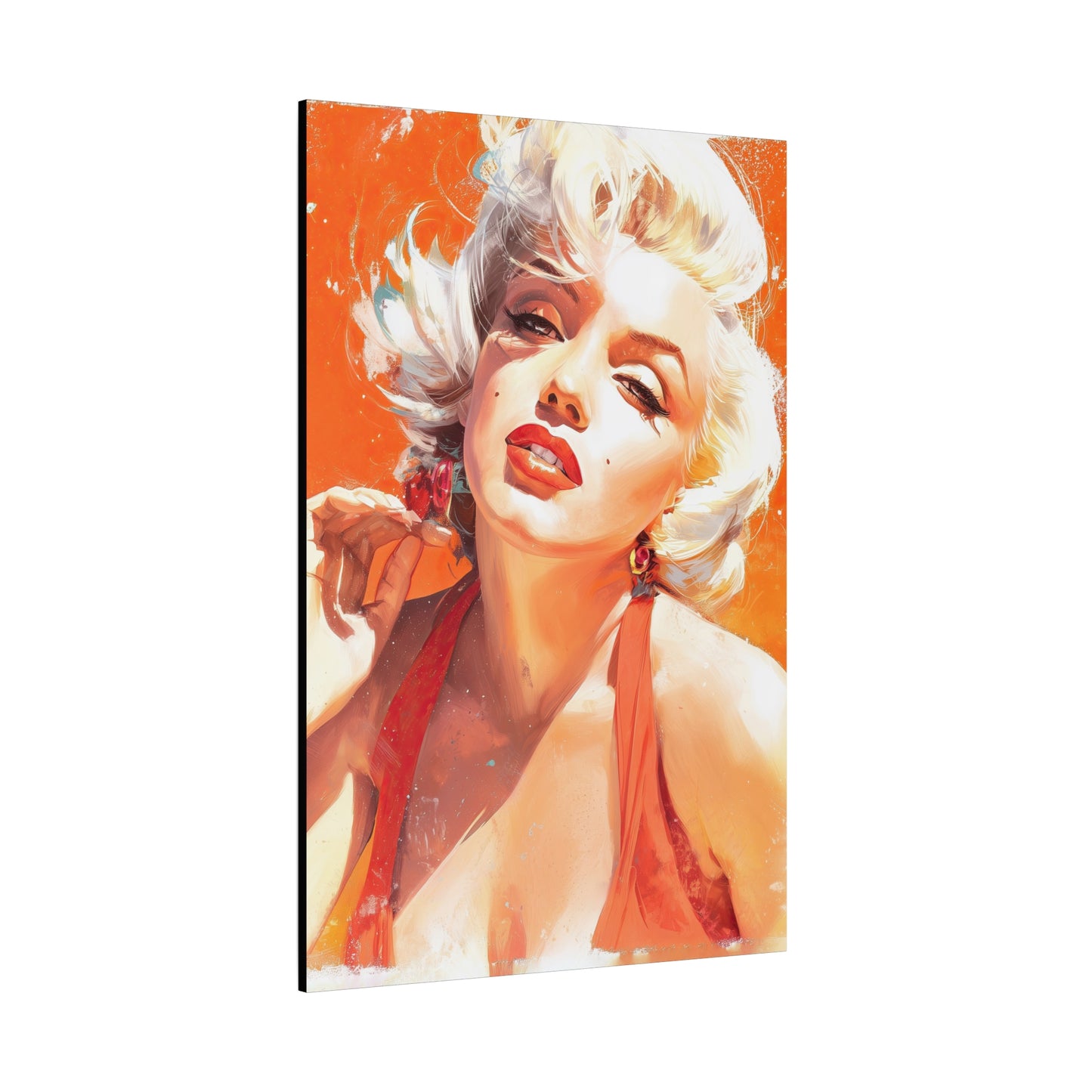 Gallery Wrapped Canvas, The Diva Project Art Canvas, Pinup Art Canvas – Marilyn Monroe - THREE