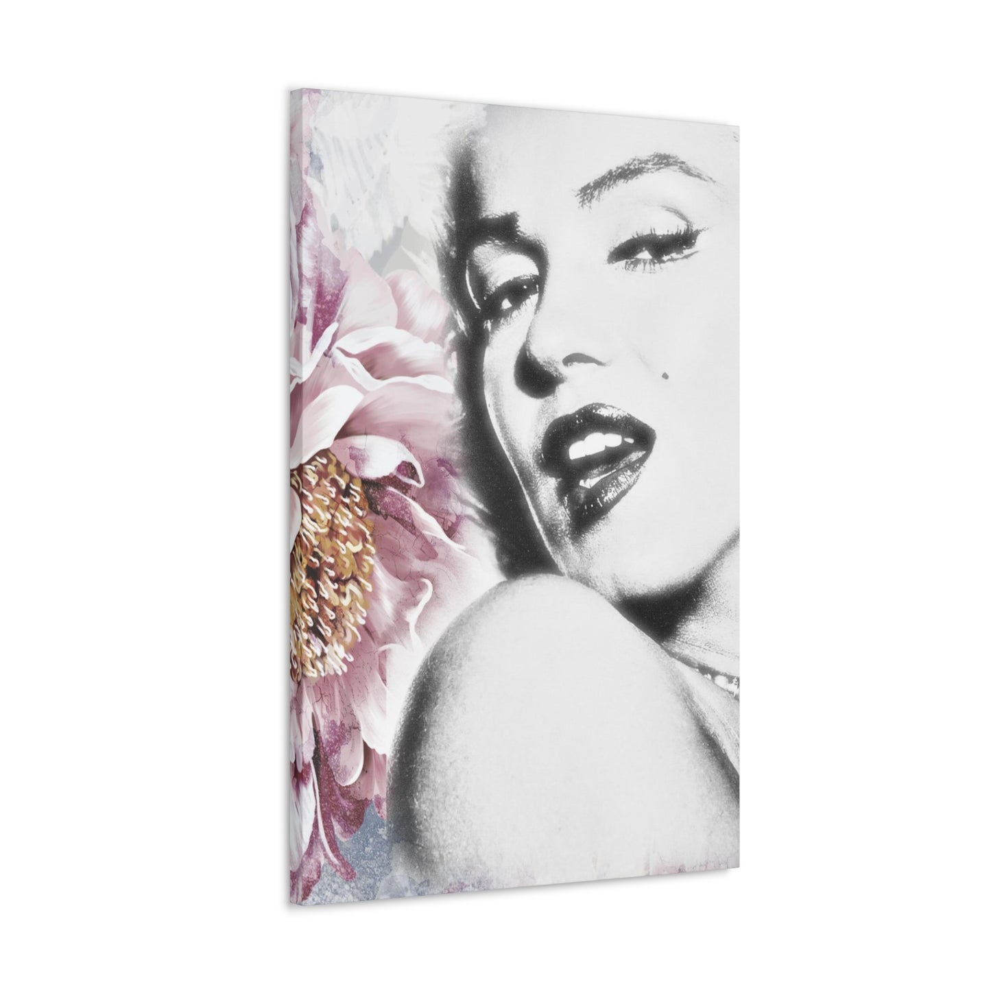 Canvas Wall Art, Gallery Wrapped Pop Art, Celebrity Wall Art – Marilyn Monroe - Bloom