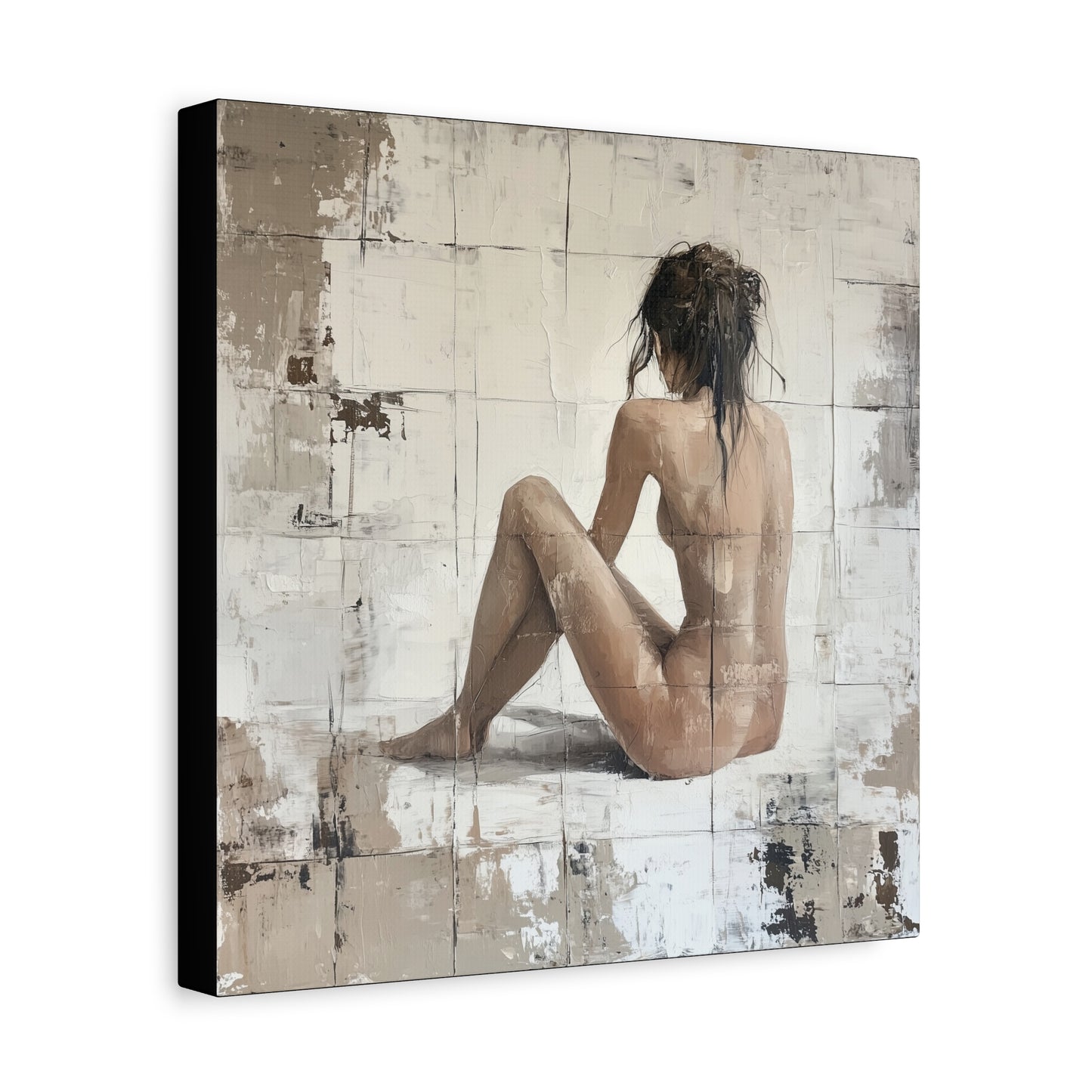 Gallery Wrapped Canvas, Sinners and Saints Art Canvas, Erotic Pinup Art Canvas – Eve