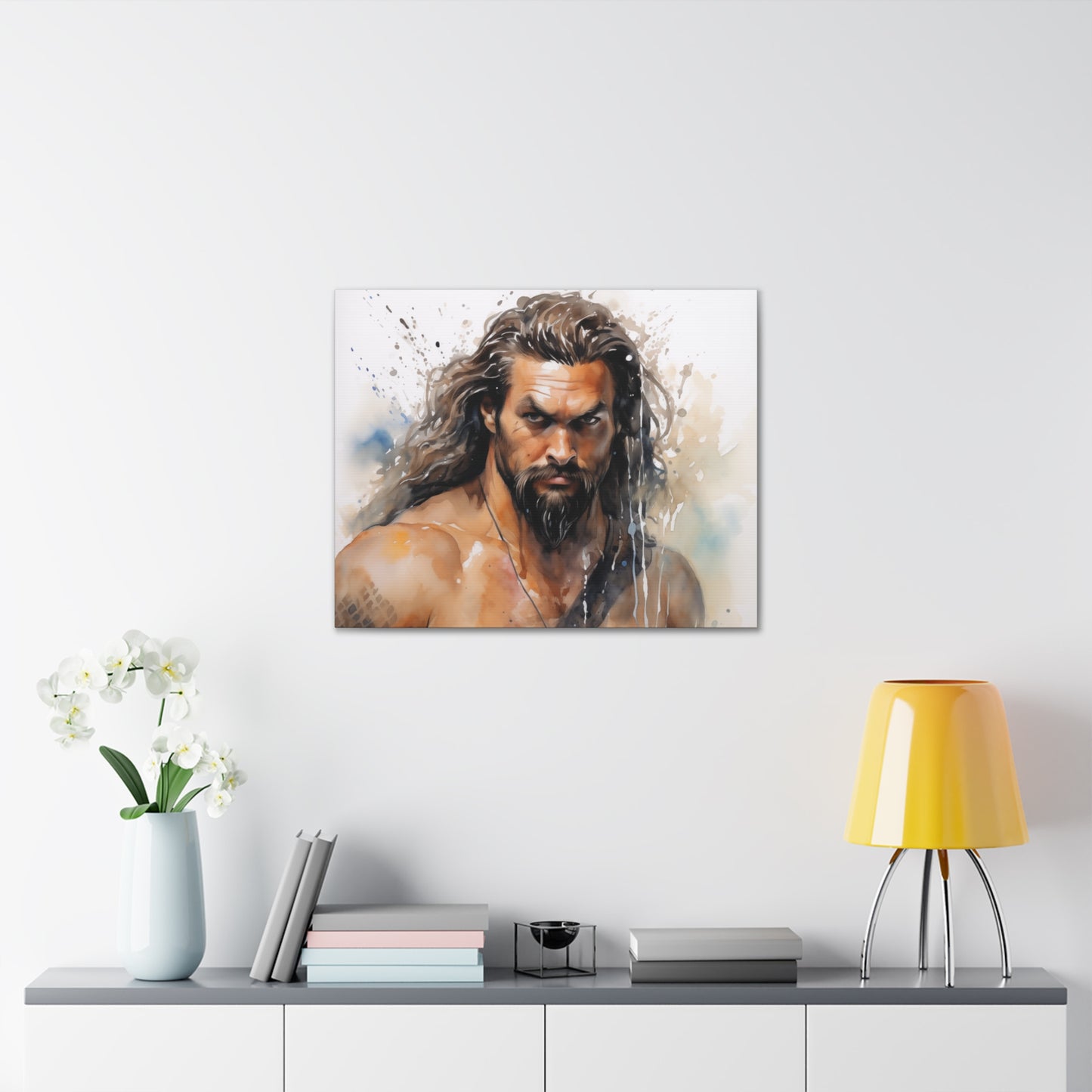 Gallery Wrapped Canvas, Celebrity Inspired, Pop Art Canvas – Jason