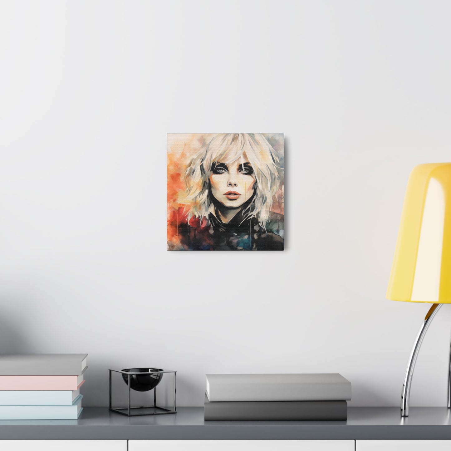 Gallery Wrapped Canvas, Celebrity Inspired, Pop Art Canvas – Debbie