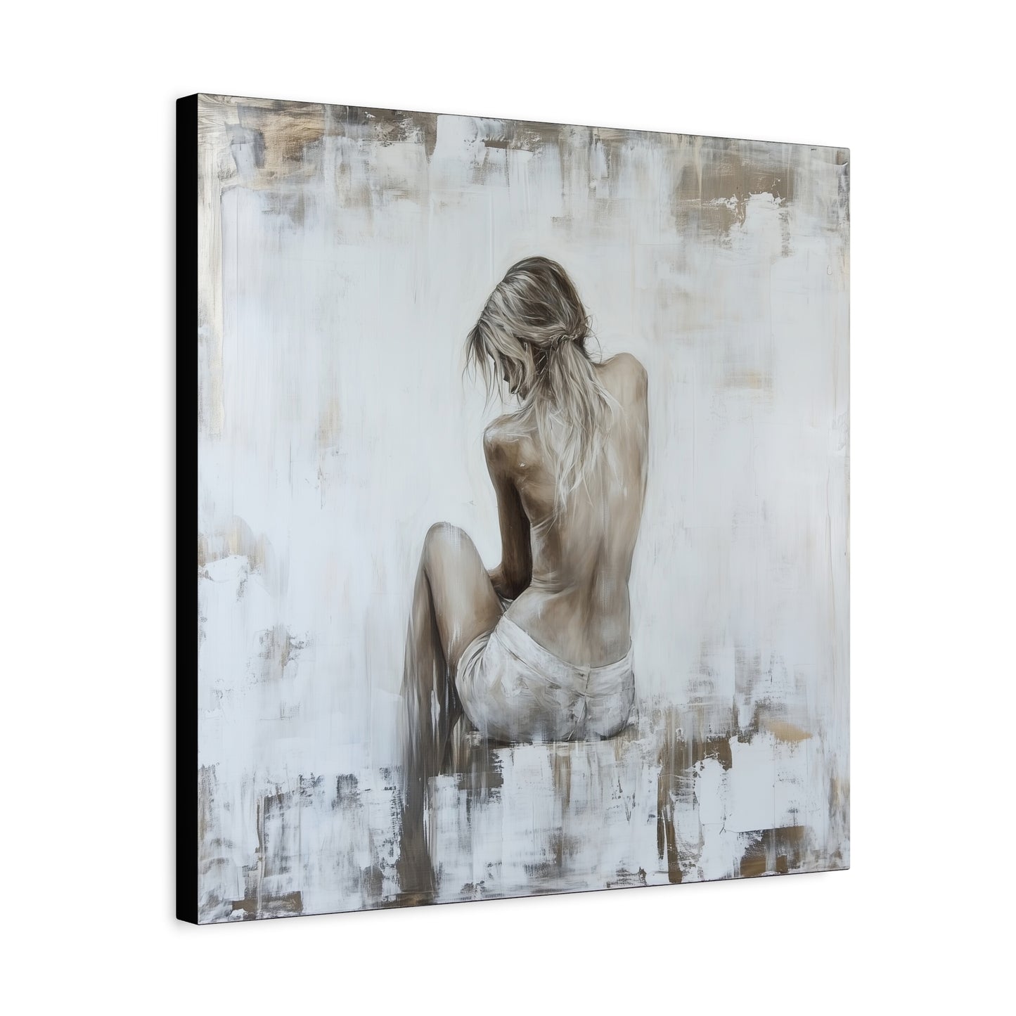 Gallery Wrapped Canvas, Sinners and Saints Art Canvas, Erotic Pinup Art Canvas – Katherine