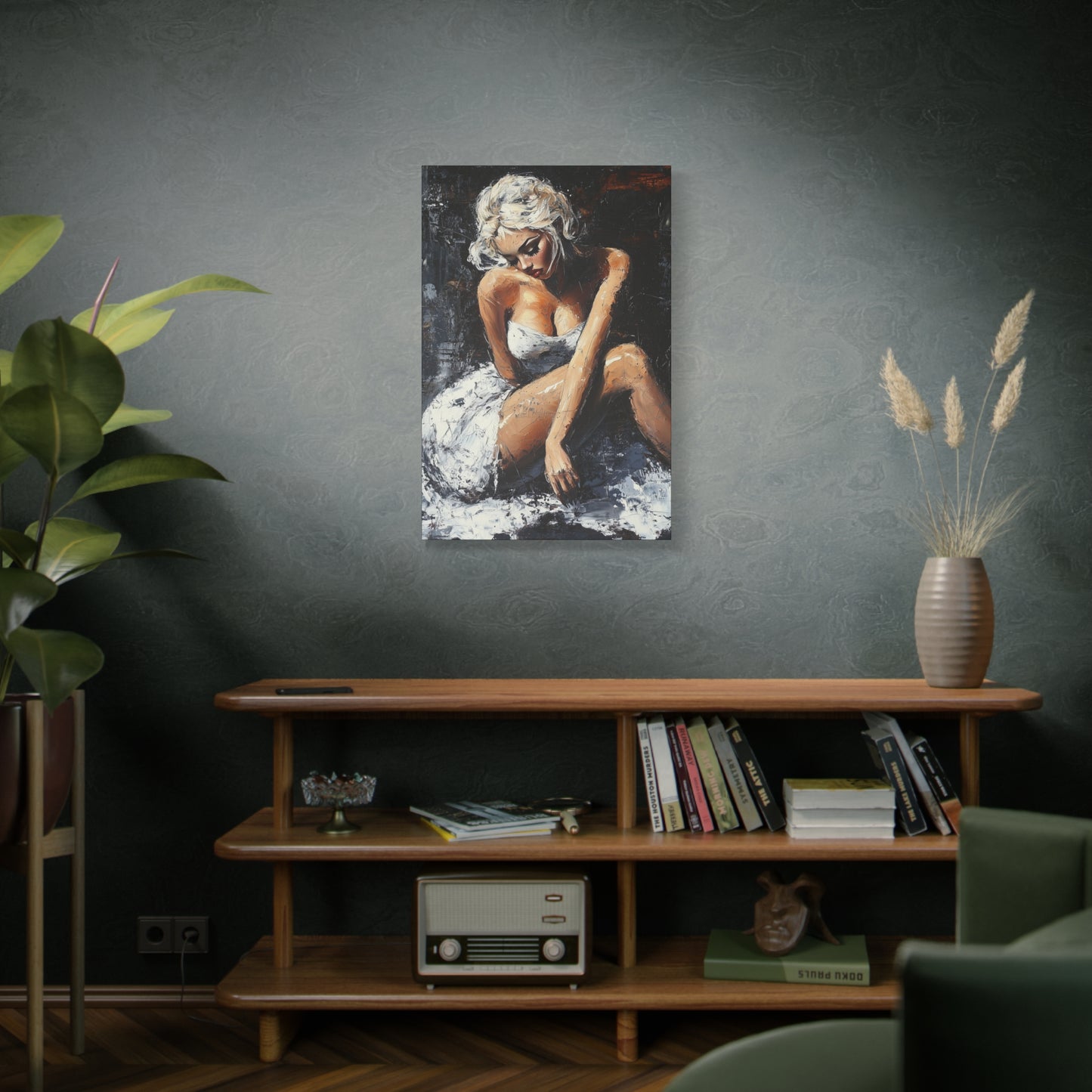 Gallery Wrapped Canvas, Guilt and Grit Adult Art Canvas, Erotic Pinup Art Canvas – Matisse