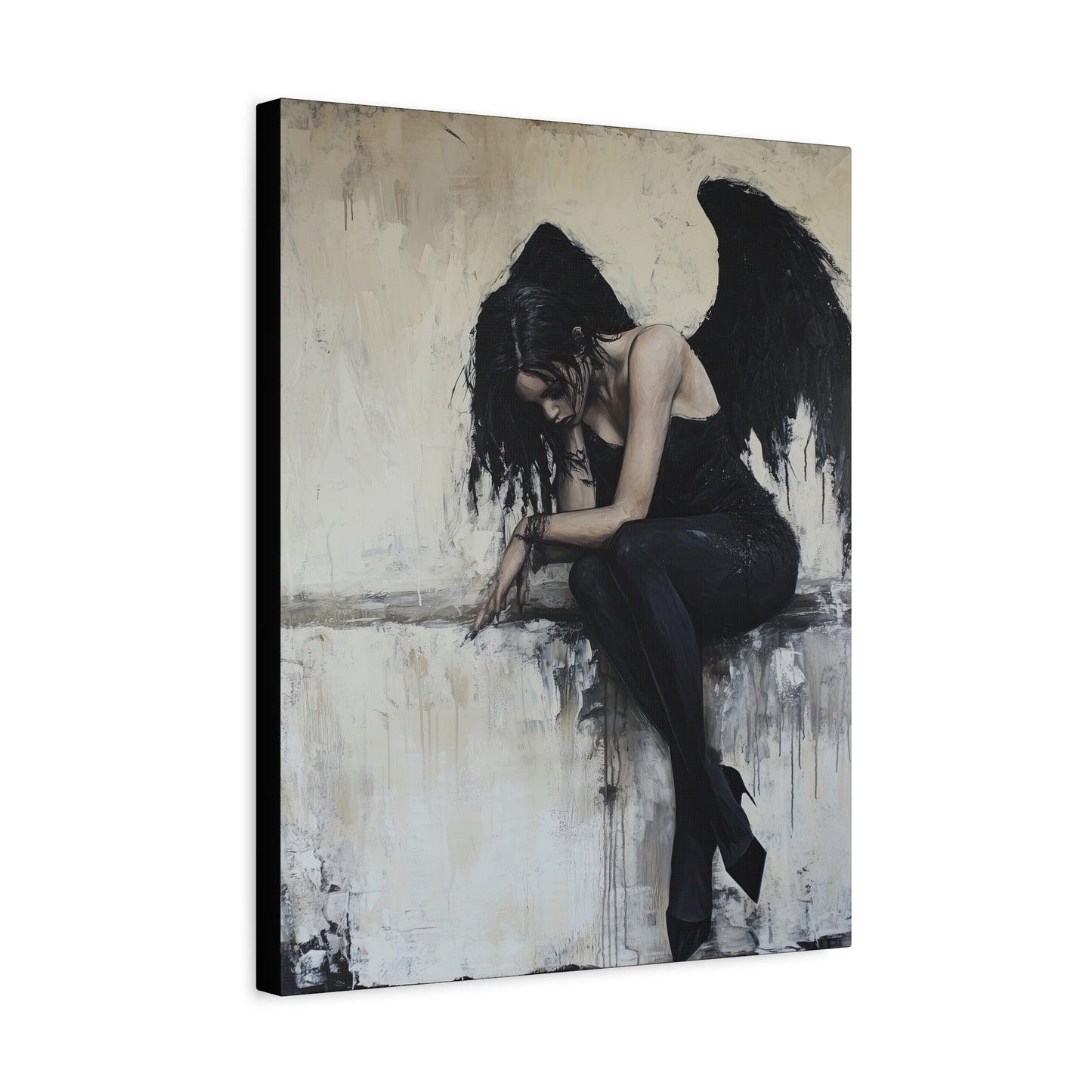 Gallery Wrapped Canvas, Sinners and Saints Art Canvas, Erotic Pinup Art Canvas – Helena