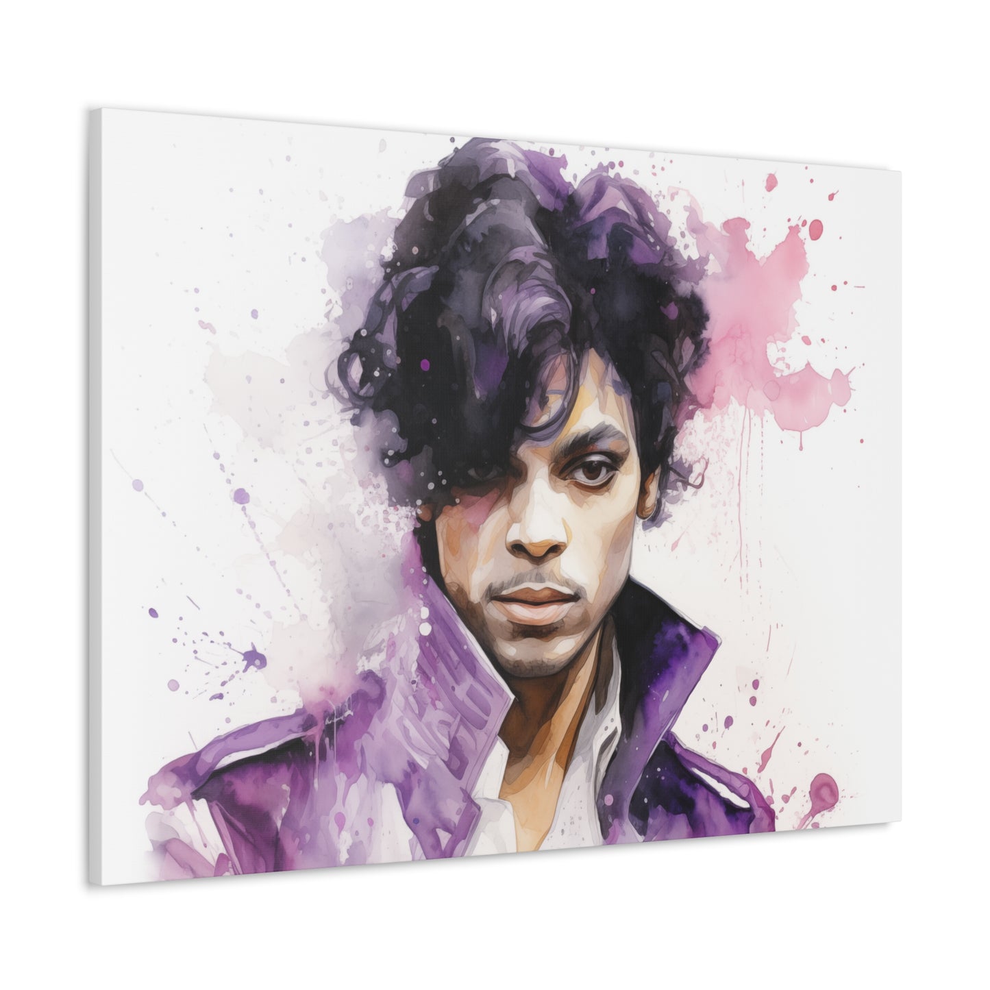 Gallery Wrapped Canvas, Celebrity Inspired, Pop Art Canvas – Prince Rogers