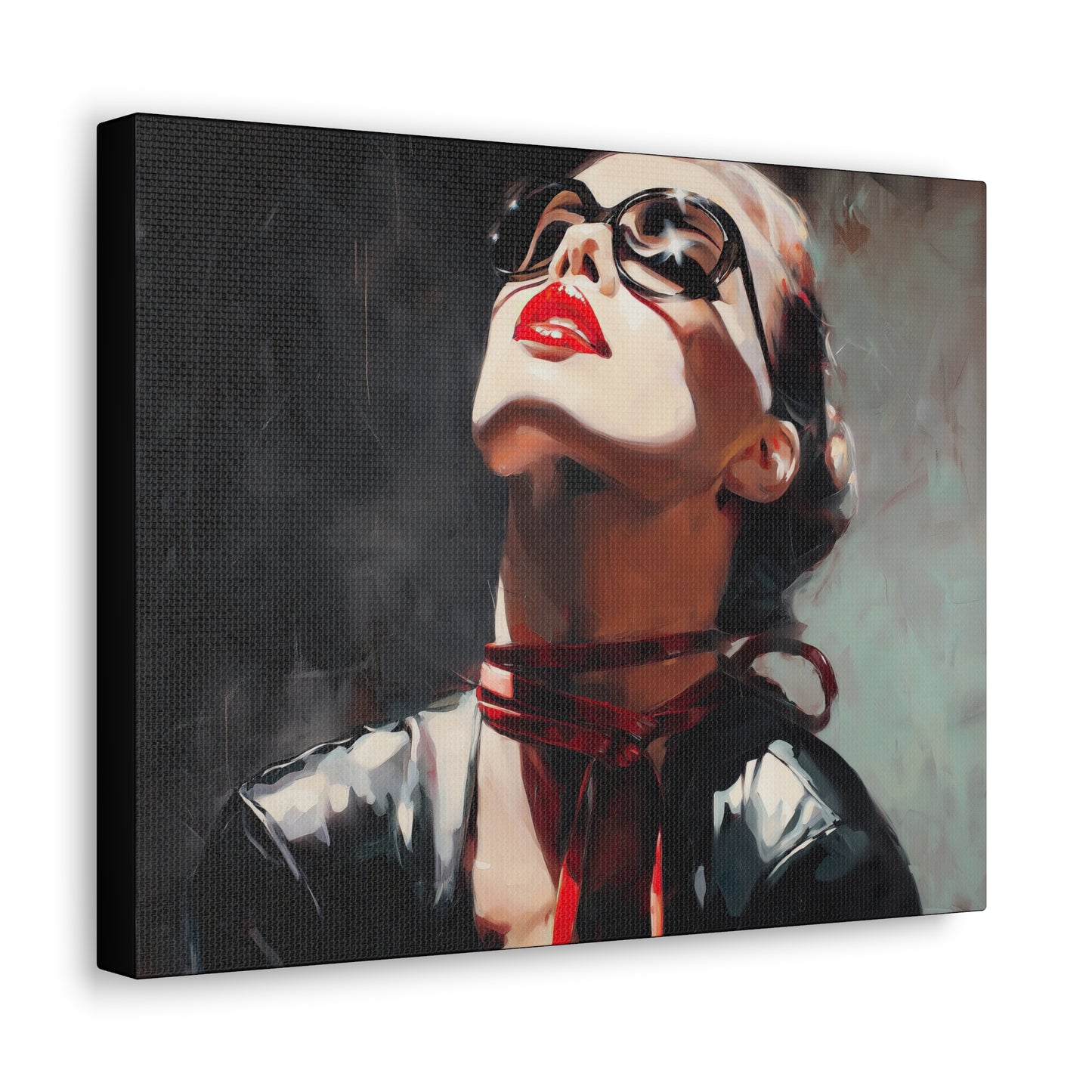 Gallery Wrapped Canvas, Ropes and Reverence Art Canvas, Erotic Shibari Art Canvas – Scarlett
