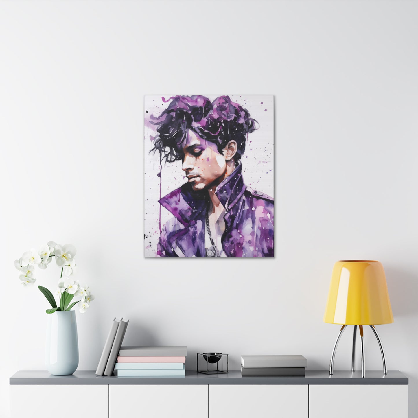 Gallery Wrapped Canvas, Celebrity Inspired, Pop Art Canvas – Prince Rogers Also