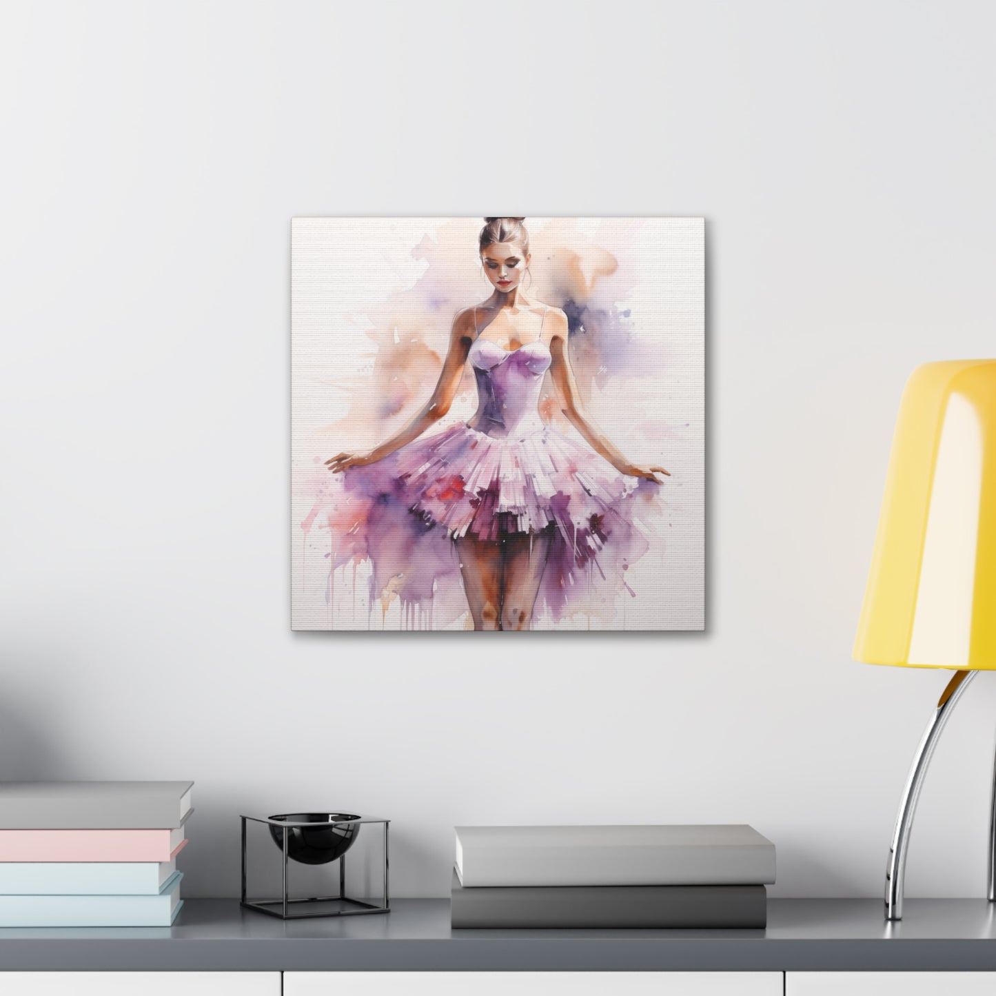 Gallery Wrapped Canvas, Ballerina Beauty, Ballet Art Canvas – Joanna