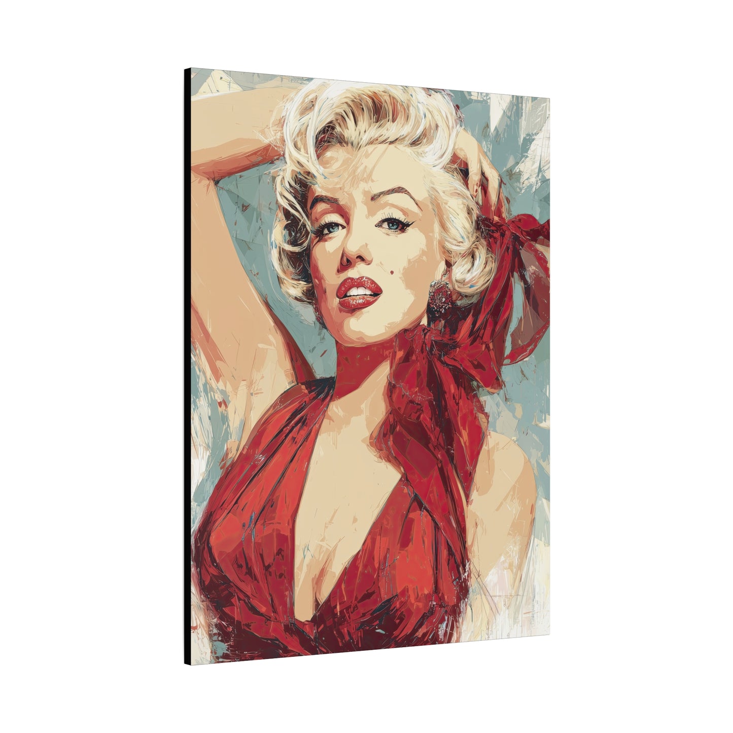 Gallery Wrapped Canvas, The Diva Project Art Canvas, Pinup Art Canvas – Marilyn Monroe - ONE