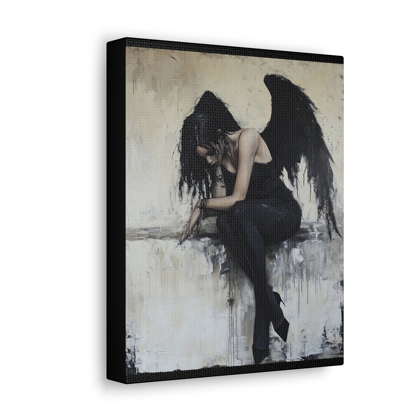 Gallery Wrapped Canvas, Sinners and Saints Art Canvas, Erotic Pinup Art Canvas – Helena