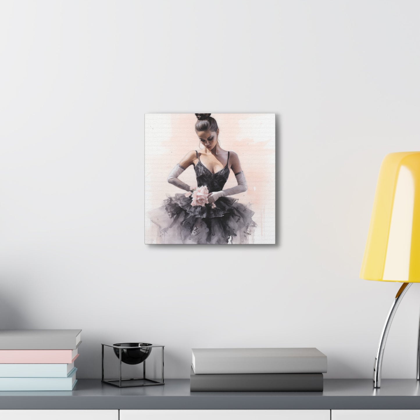 Gallery Wrapped Canvas, Ballerina Beauty, Ballet Art Canvas – Sonja