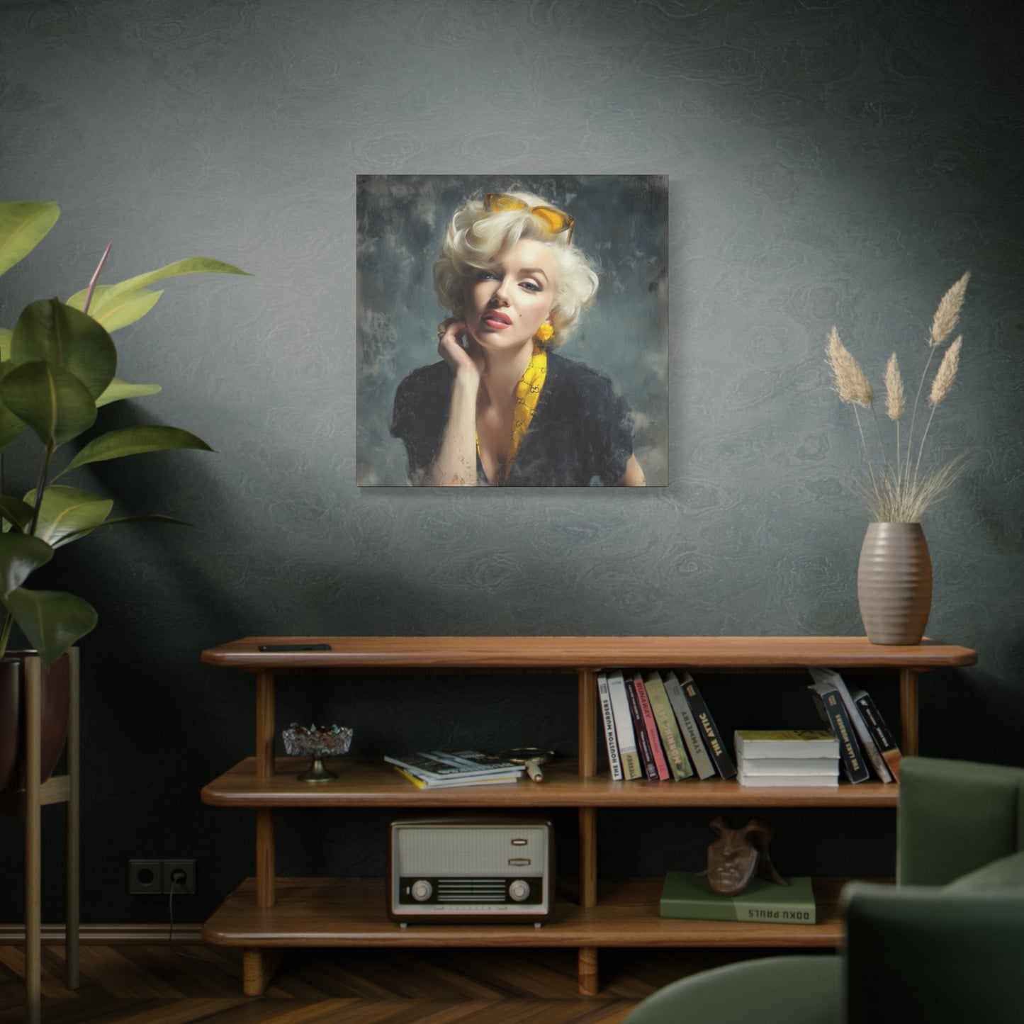 Gallery Wrapped Canvas, The Diva Project Art Canvas, Pinup Art Canvas – Marilyn Monroe - EIGHT