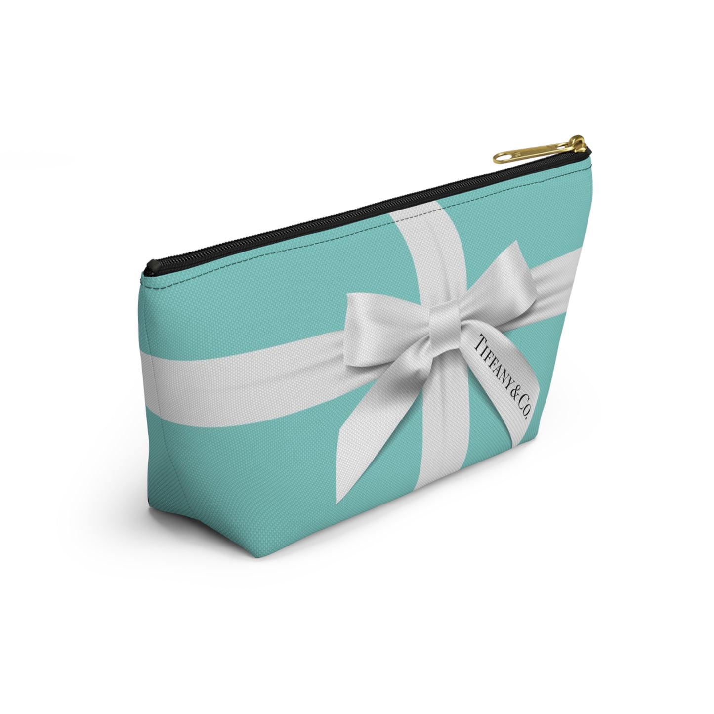 Accessory Cosmetic Travel Pouch - Robin Egg Blue, Little Blue Box, Your Name & Co.