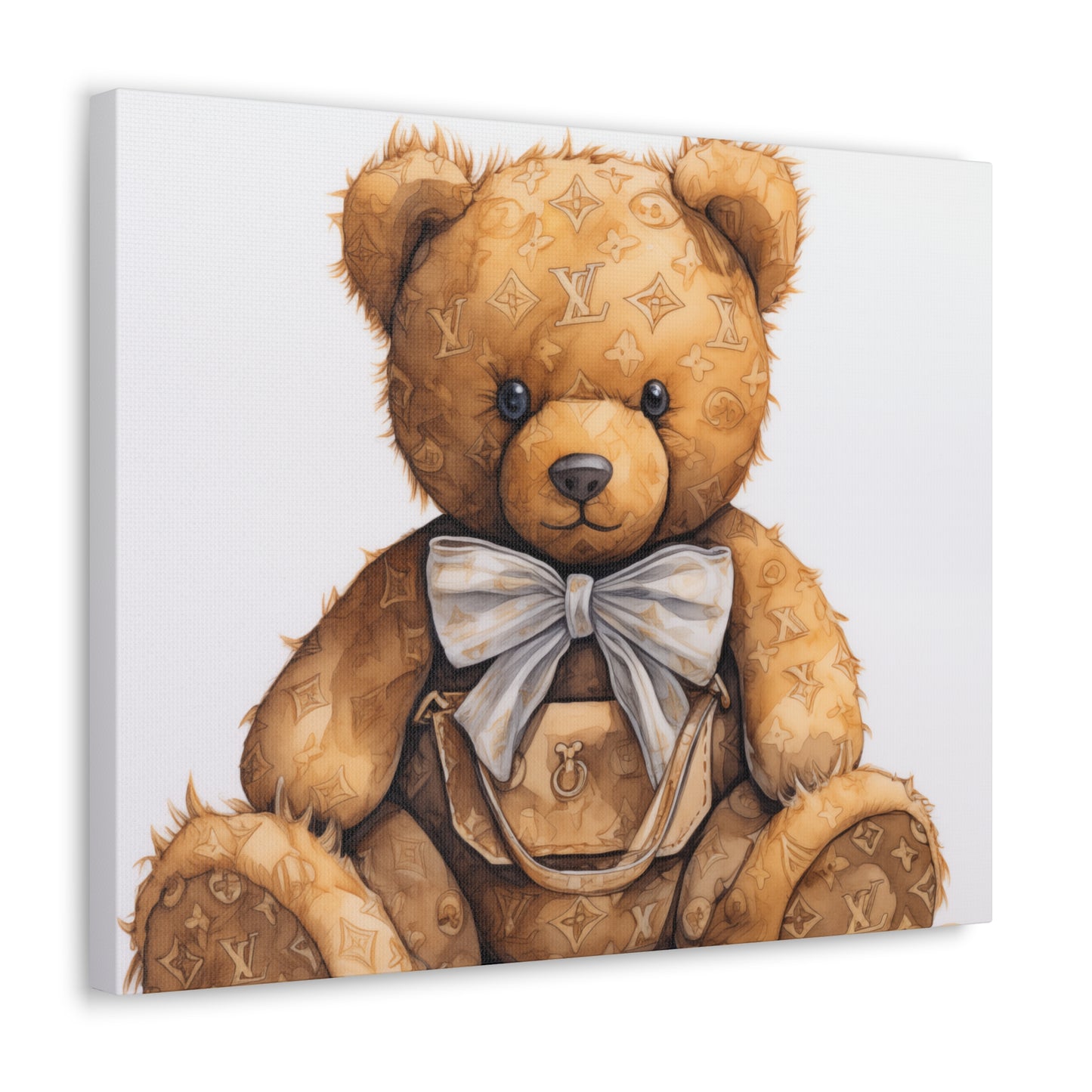 Canvas Gallery Wrap - LV Bear Wall Art - Ring
