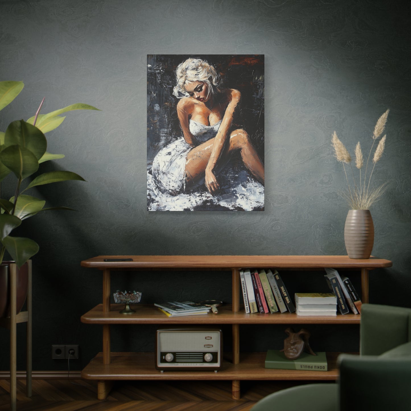 Gallery Wrapped Canvas, Guilt and Grit Adult Art Canvas, Erotic Pinup Art Canvas – Matisse