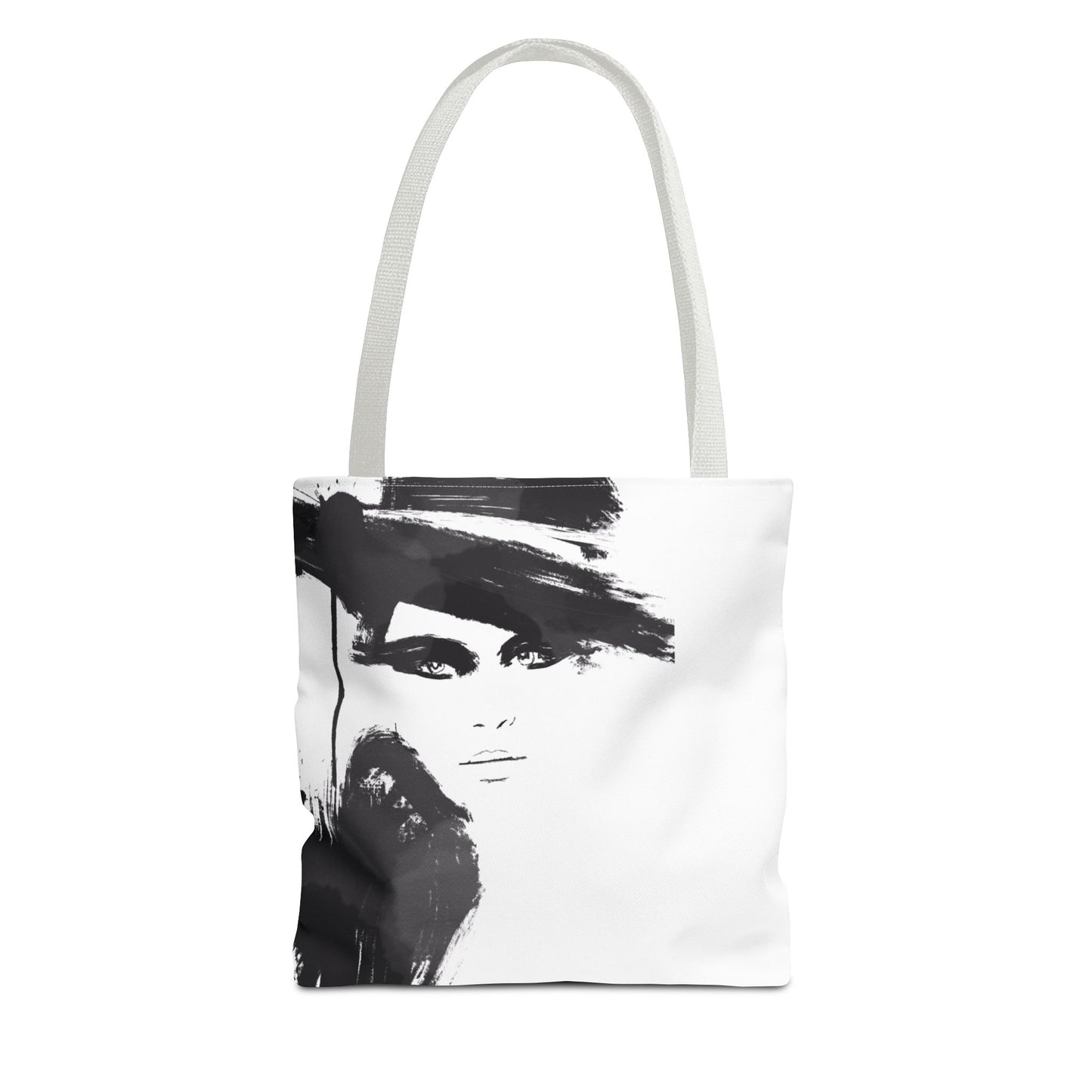 Square Tote Bag, Shopping Tote, Gift Bag - SHM Art In Print Logo